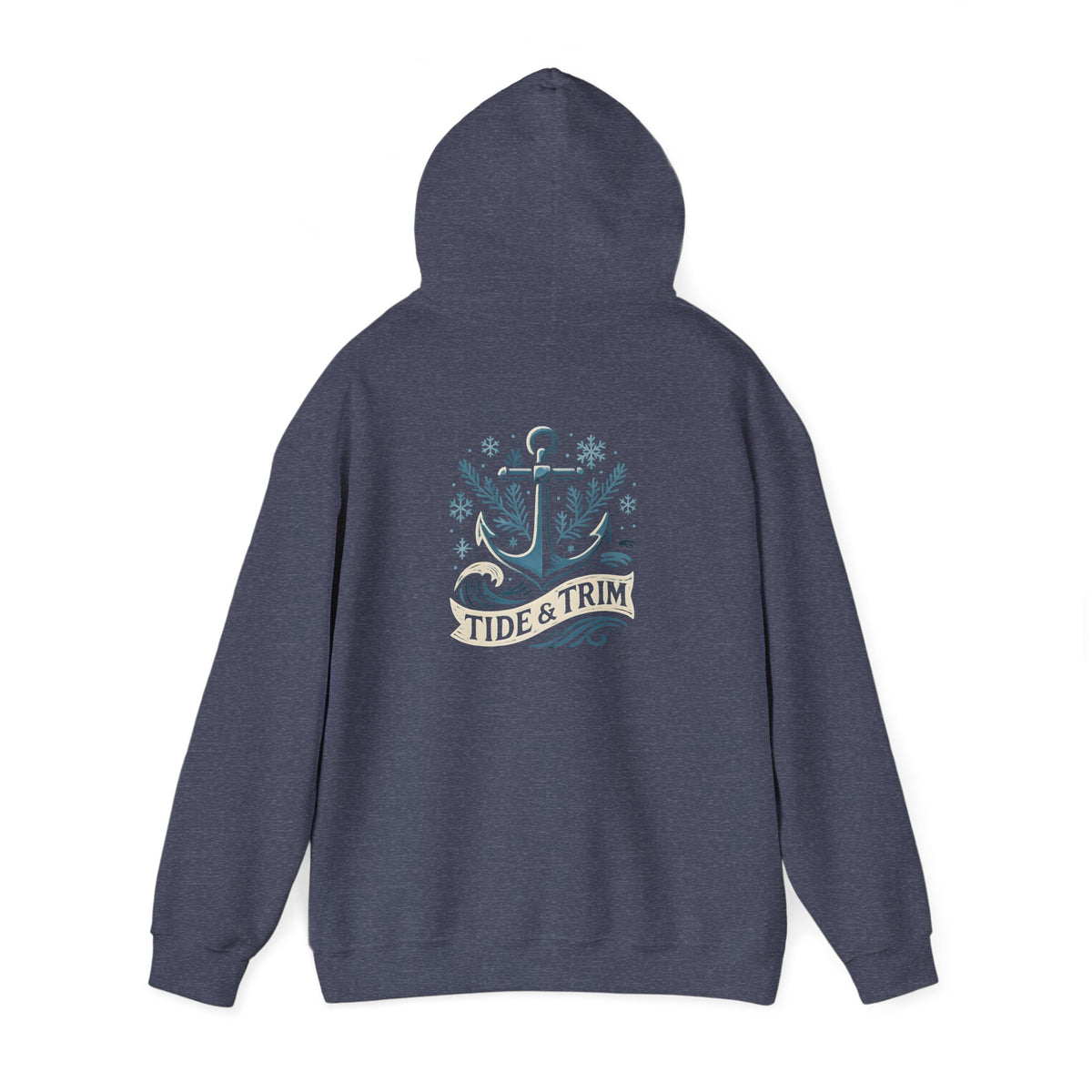 Nautical Winter Anchor  Hoodie – Tide & Trim