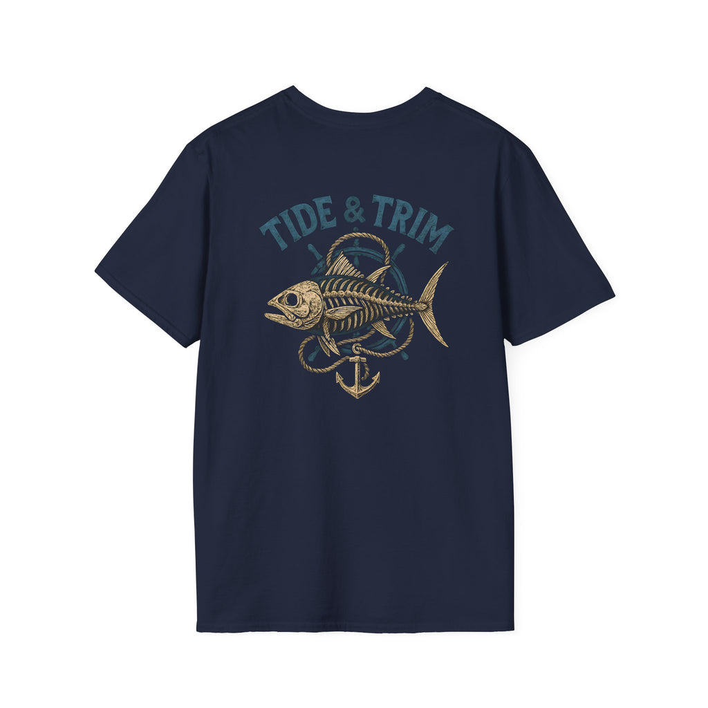 Nautical Fish Skeleton T-Shirt