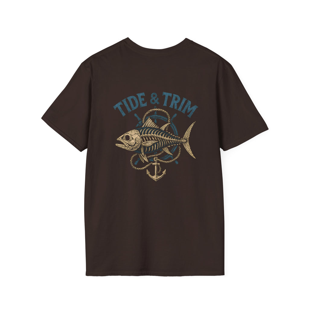 Nautical Fish Skeleton T-Shirt