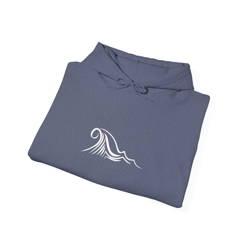 Tide & Trim Anchor Hoodie — Nautical Wave Pullover for Ocean Lovers
