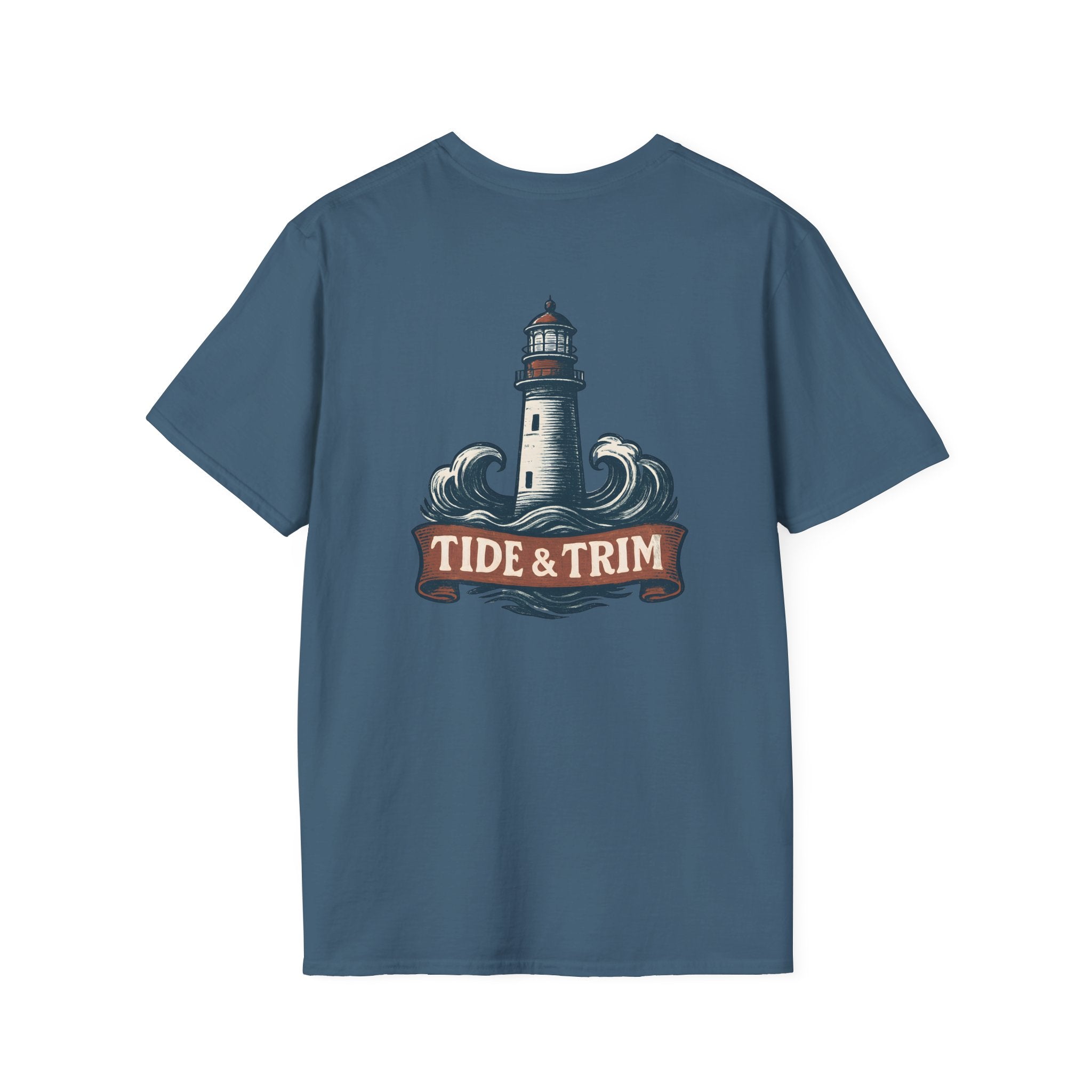 Tide & Trim Lighthouse T-Shirt — Coastal Graphic Tee