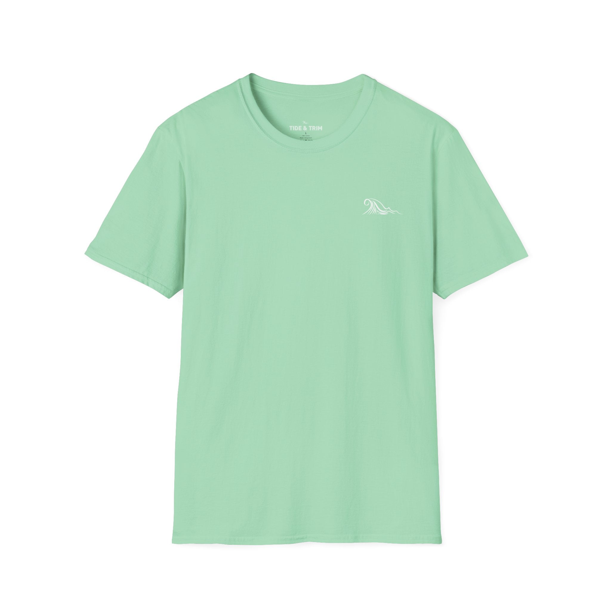 Lighthouse Sailboat Beach T-Shirt — Coastal Graphic Tee