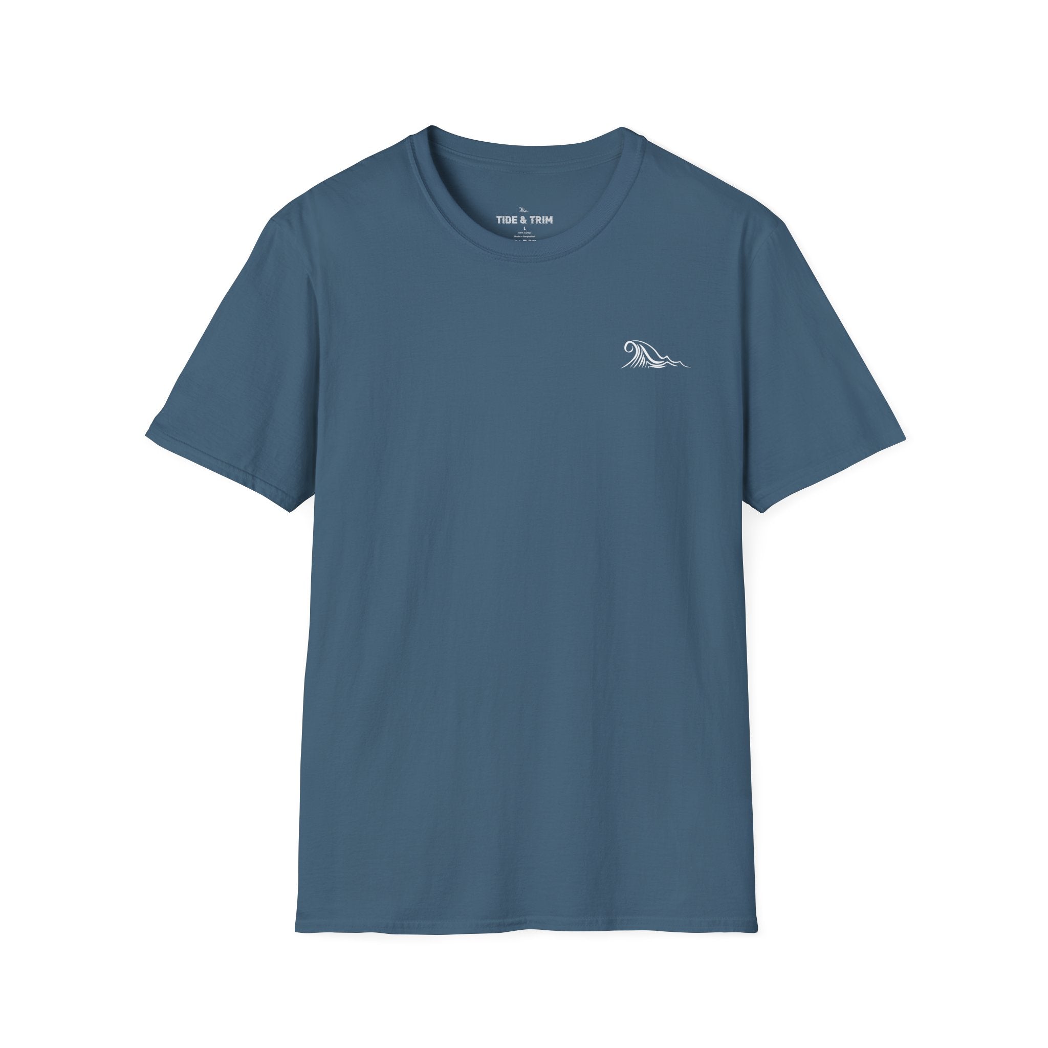 Seashell Beach Nautical T-Shirt — Coastal Shell Print Tee