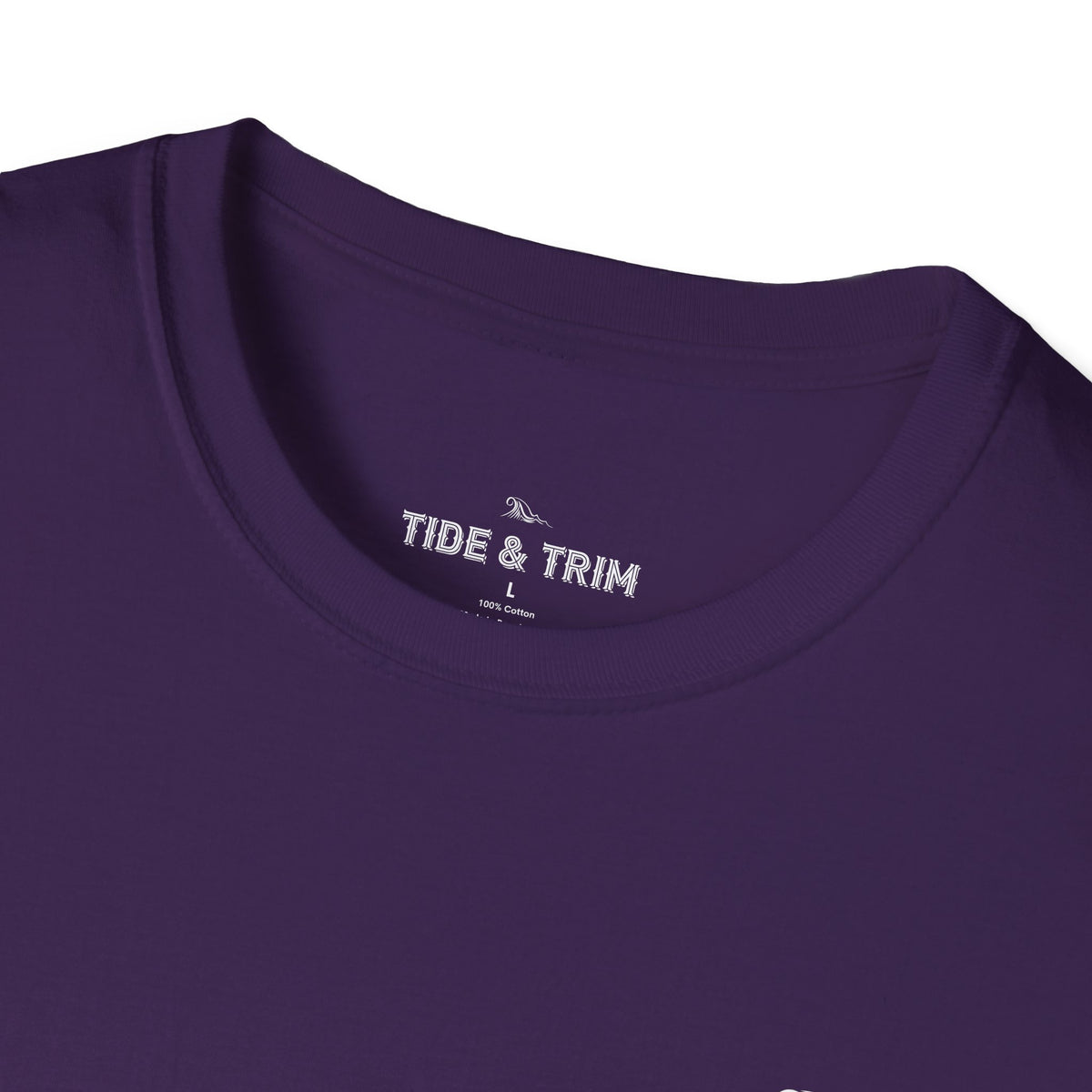 T-Shirt — Tide & Trim Mardi Gras Mask Anchor Graphic