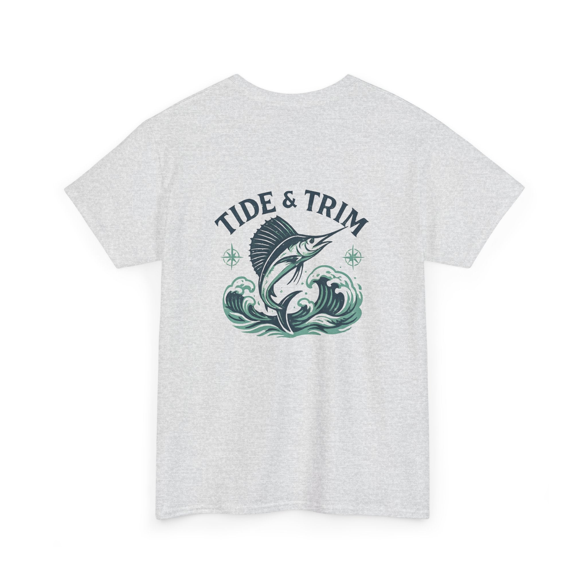 Marlin Wave T-Shirt — Graphic Fishing Tee