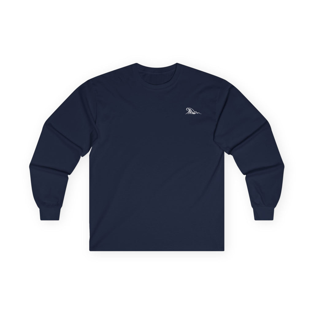 Nautical Eagle Fishing Long Sleeve Tee