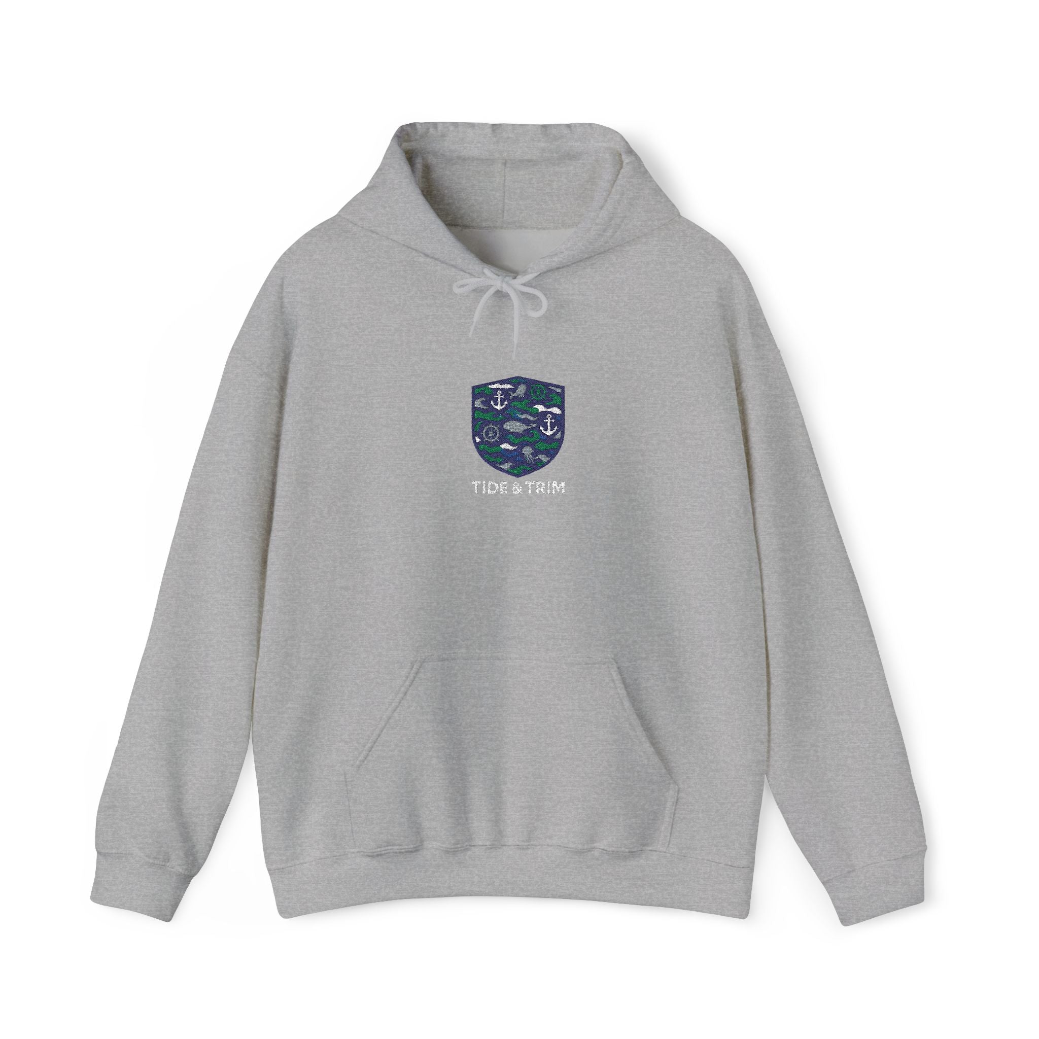 Tide & Trim badge hoodie