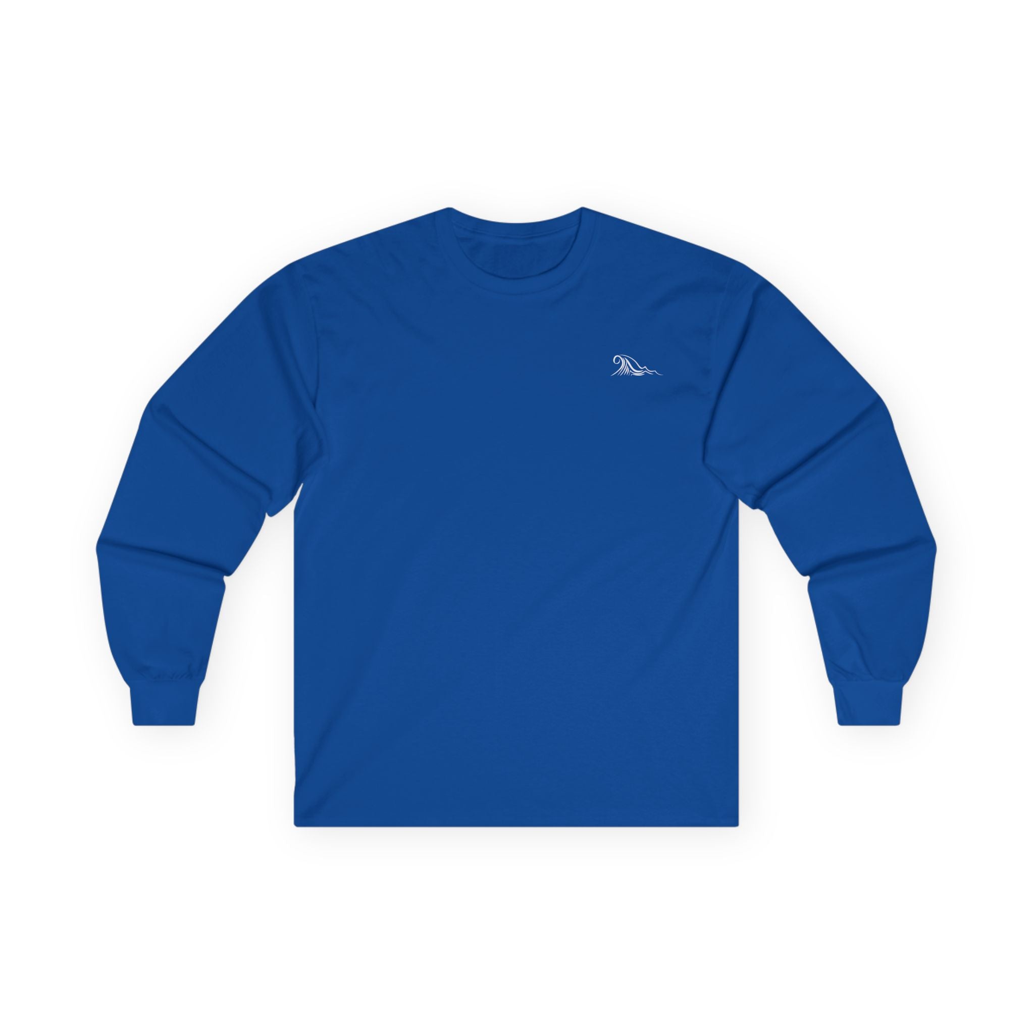 Nautical Eagle Fishing Long Sleeve Tee
