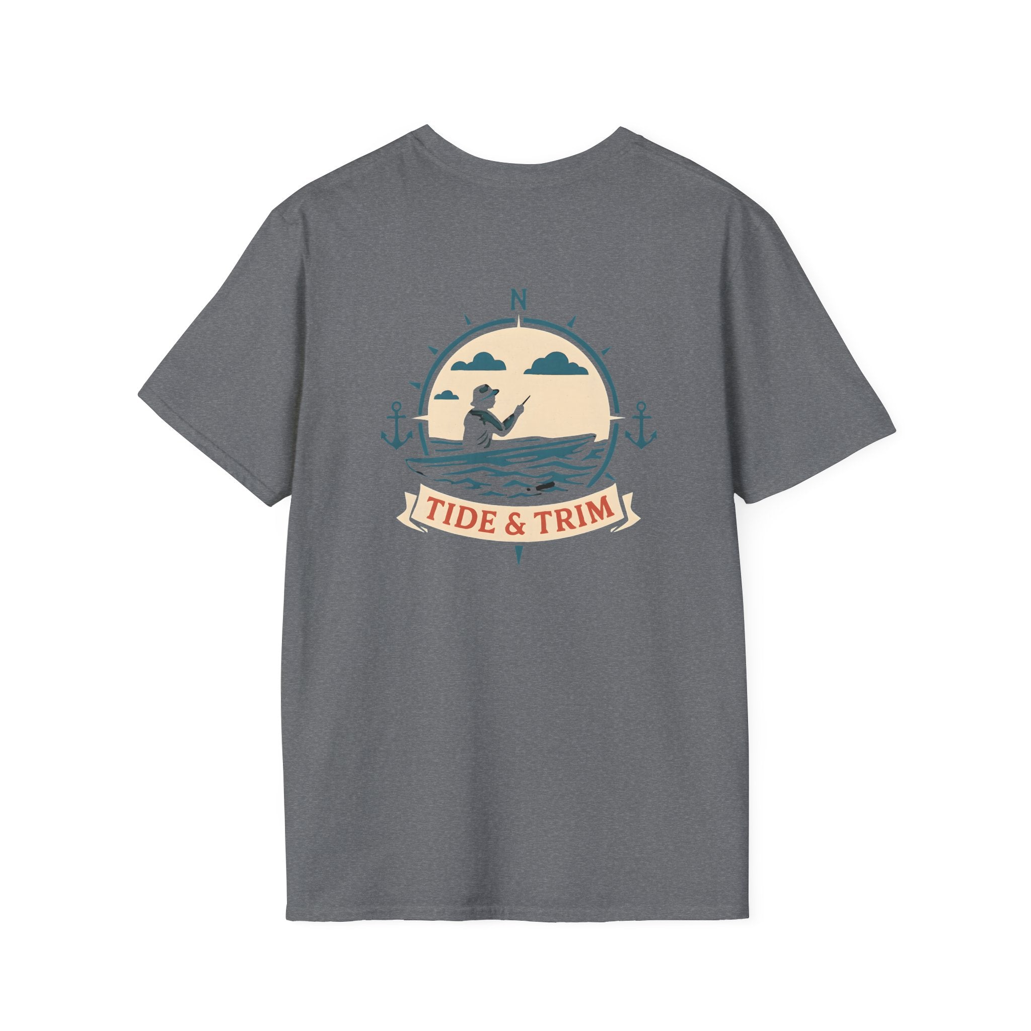 Fishing Graphic T-Shirt — Nautical Going Fishing Shirt