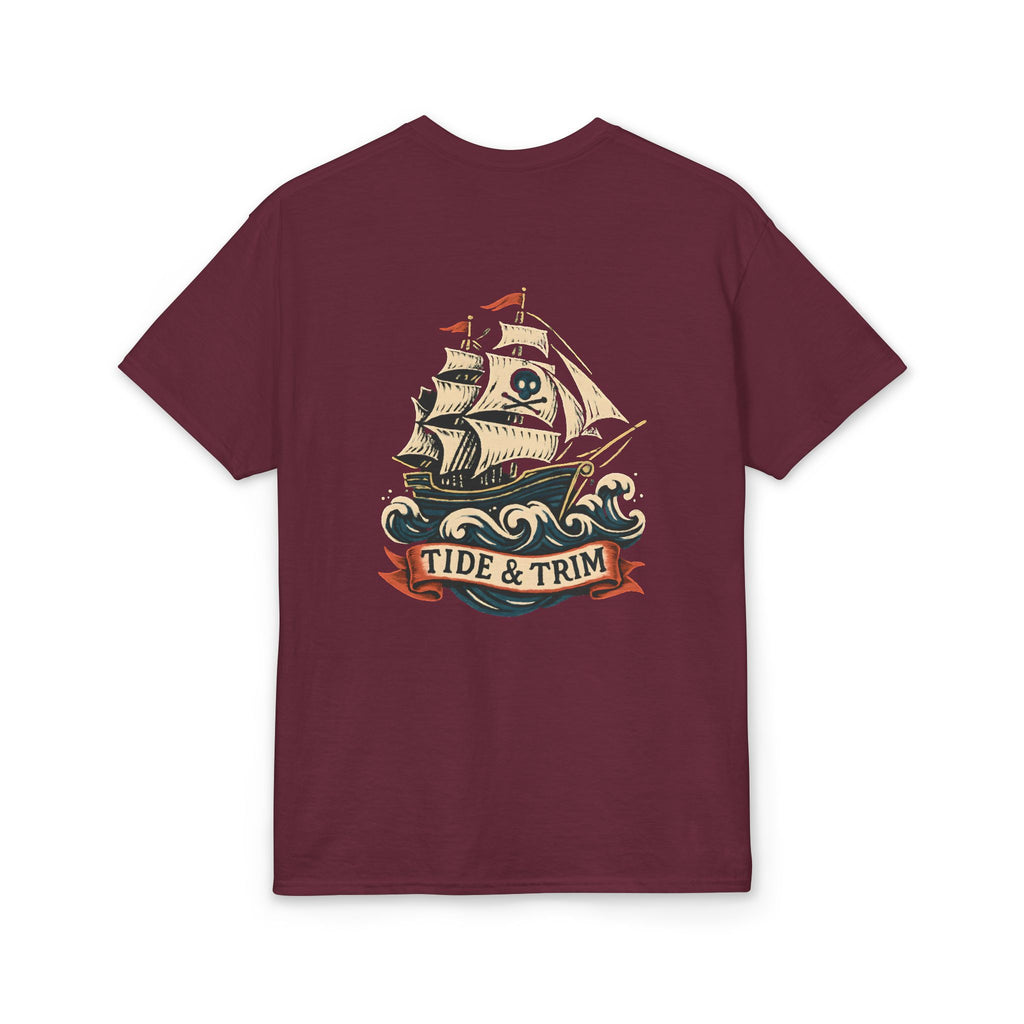 Vintage Nautical Pirate Ship T-Shirt