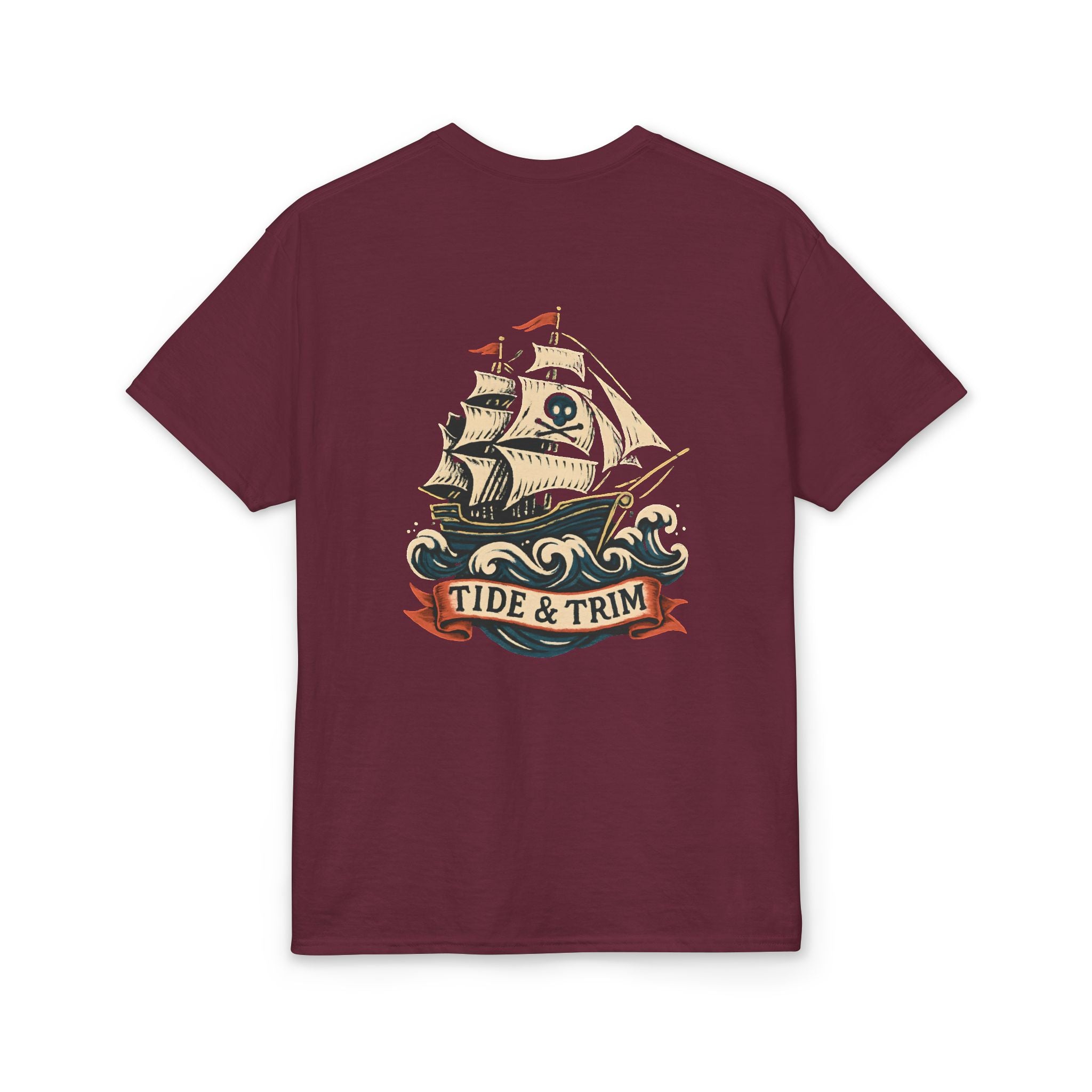 Vintage Nautical Pirate Ship T-Shirt