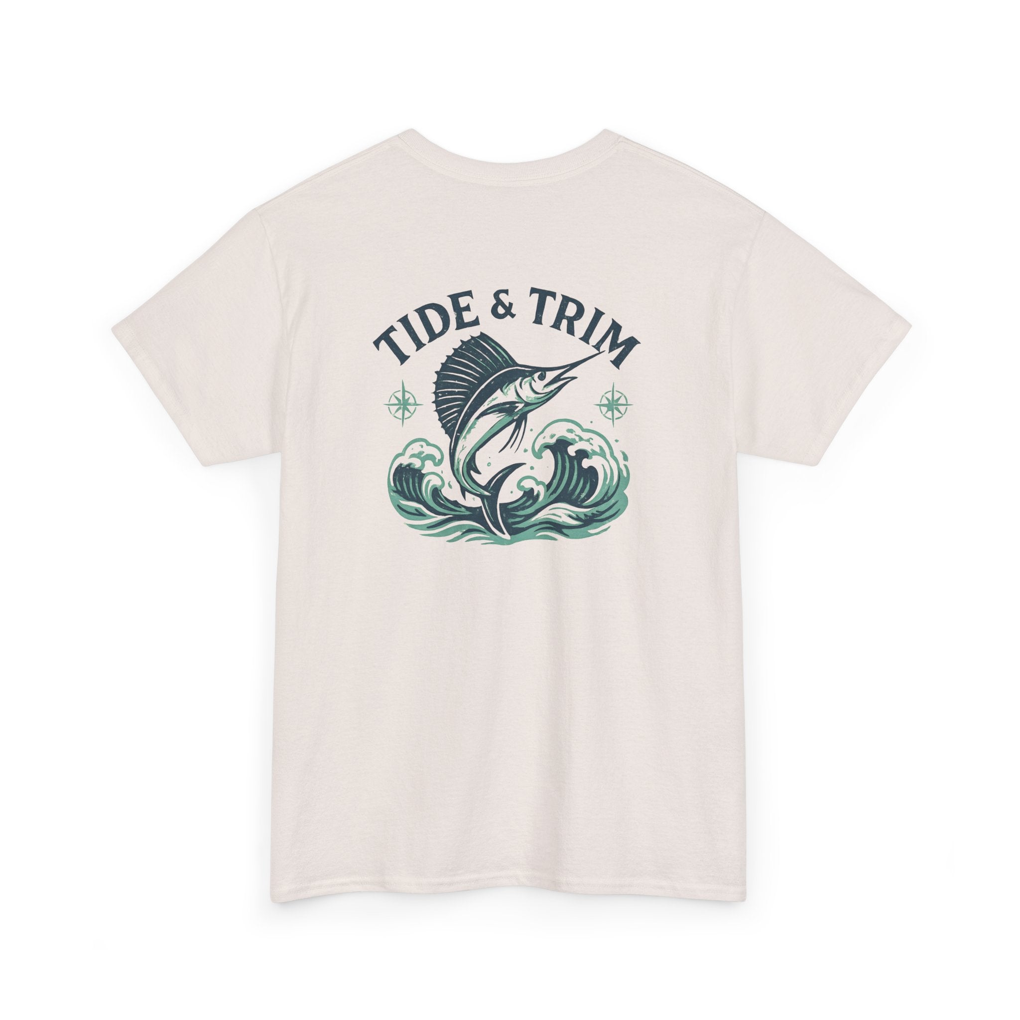 Marlin Wave T-Shirt — Graphic Fishing Tee