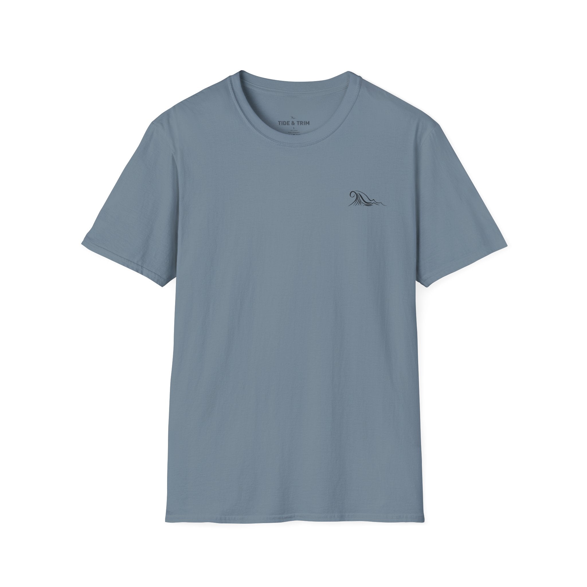 Patriotic Anchor Nautical T-Shirt — Tide & Trim Flag Design