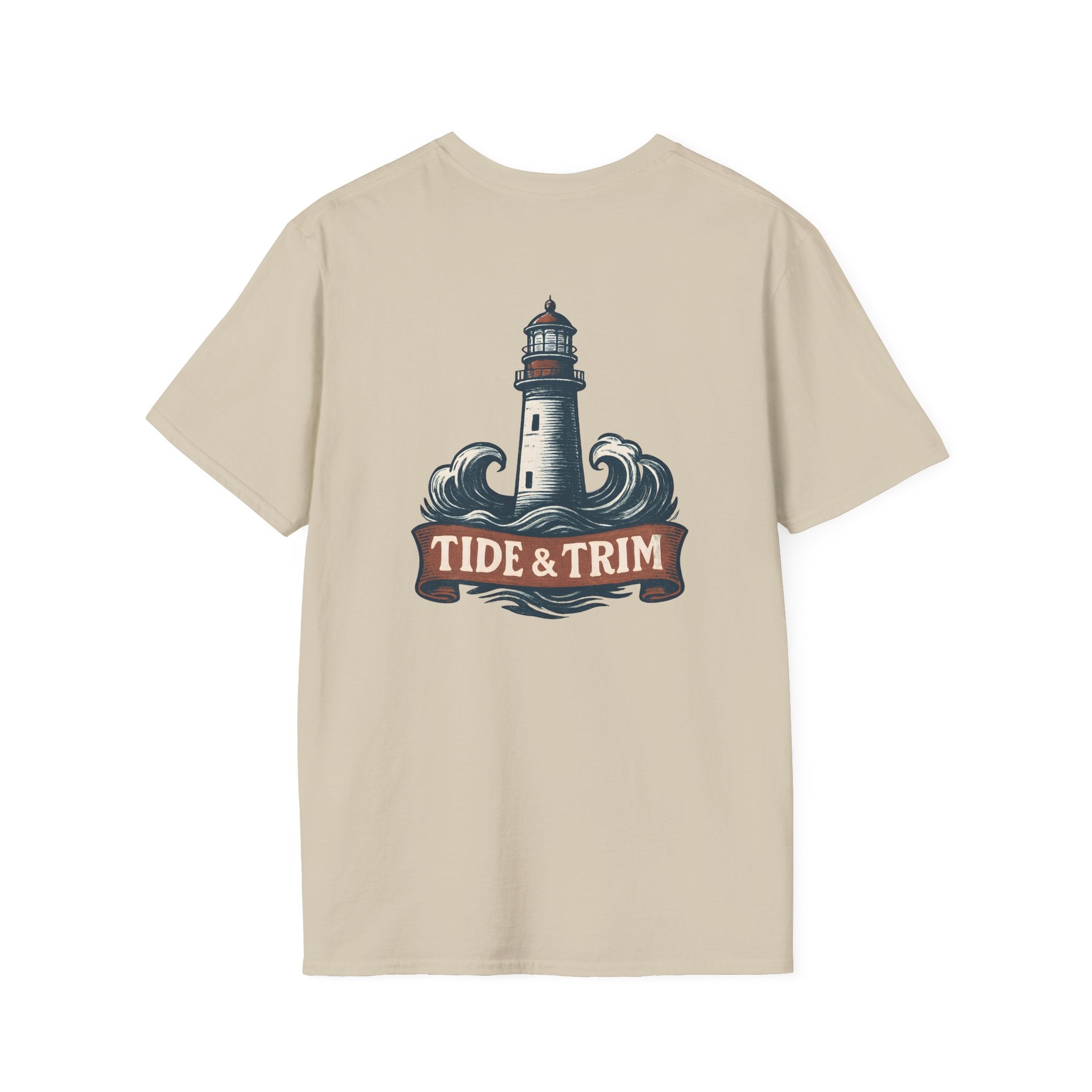 Tide & Trim Lighthouse T-Shirt — Coastal Graphic Tee