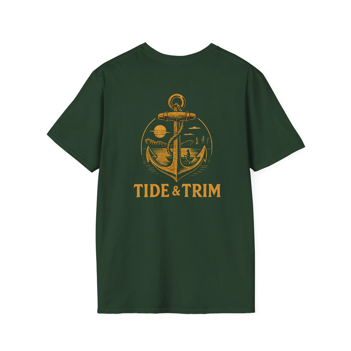 Tide & Trim Golden Swamp Scene T-Shirt