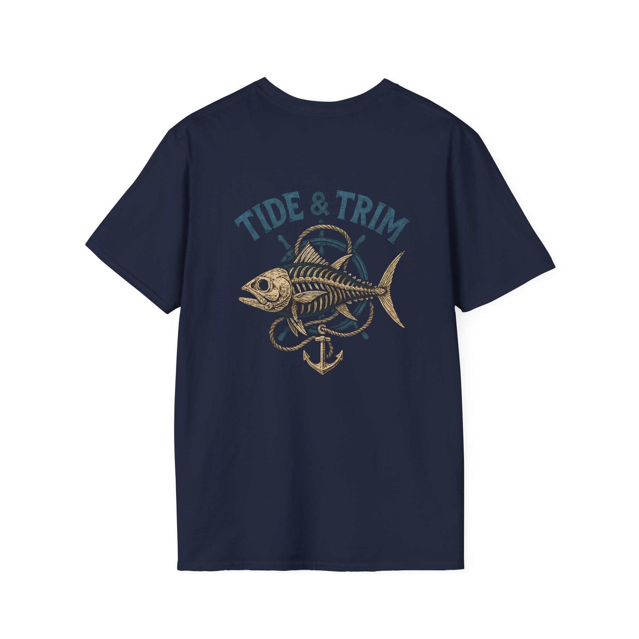 Nautical Fish Skeleton T-Shirt