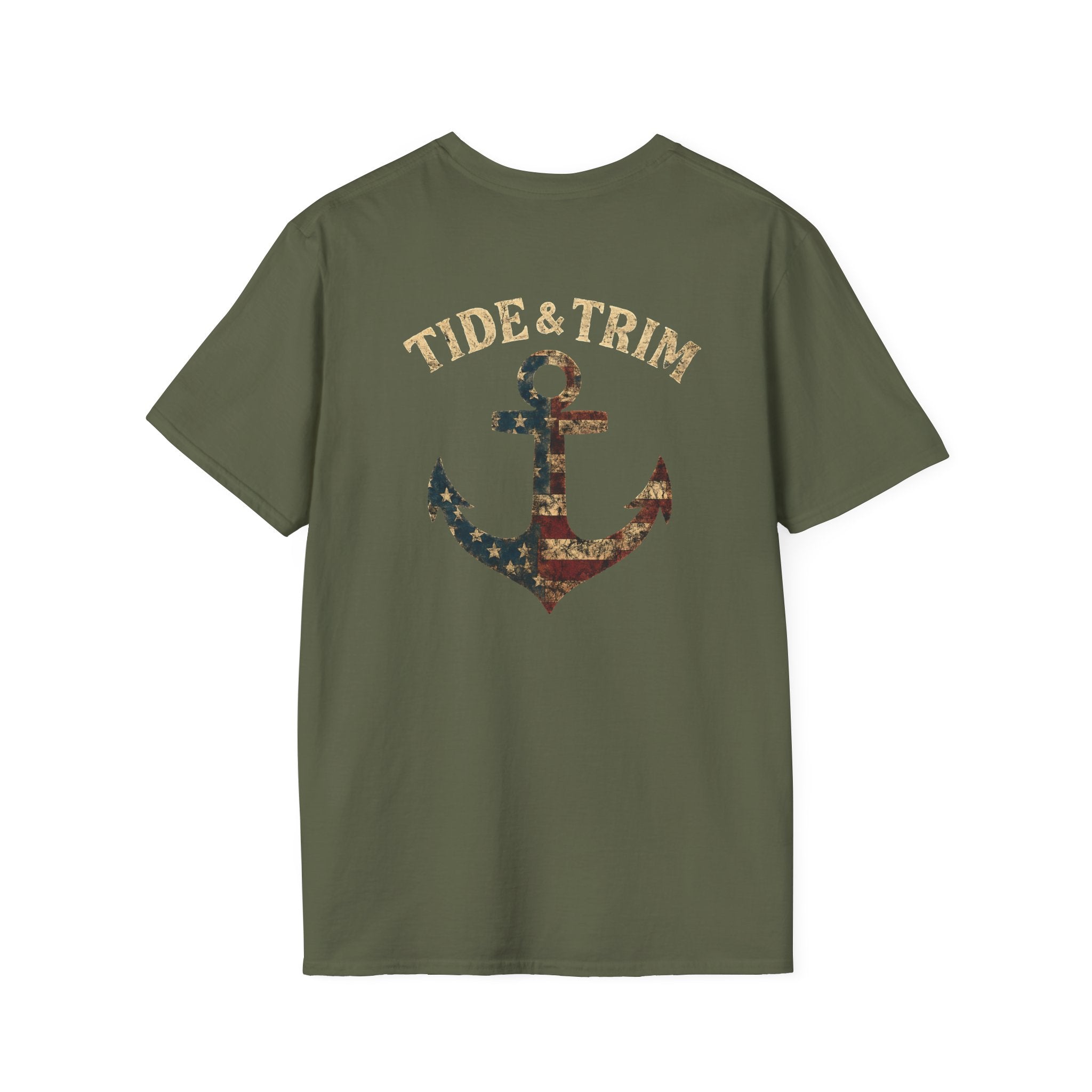 American Flag Anchor T-Shirt