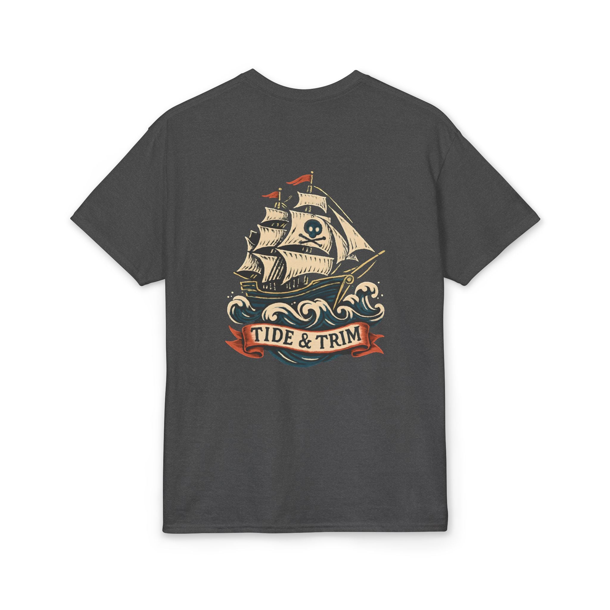 Vintage Nautical Pirate Ship T-Shirt