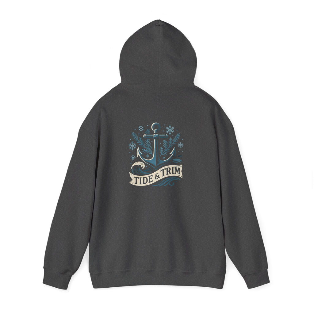 Nautical Winter Anchor  Hoodie – Tide & Trim