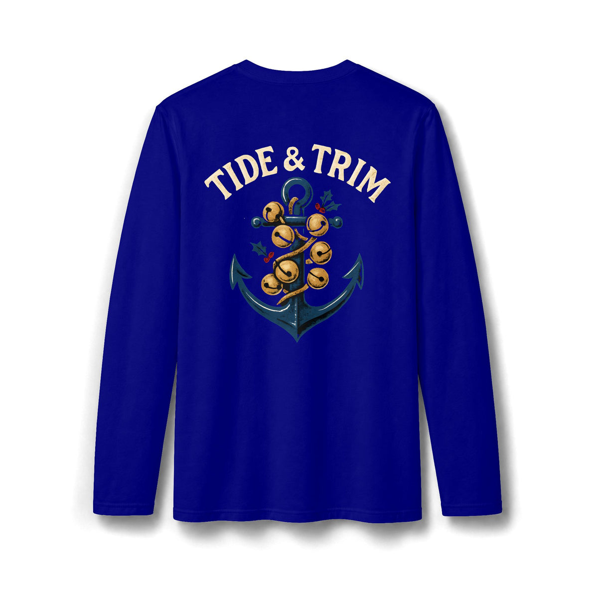 Tide & Trim Nautical Christmas Jingle Bells long sleeve t-shirt