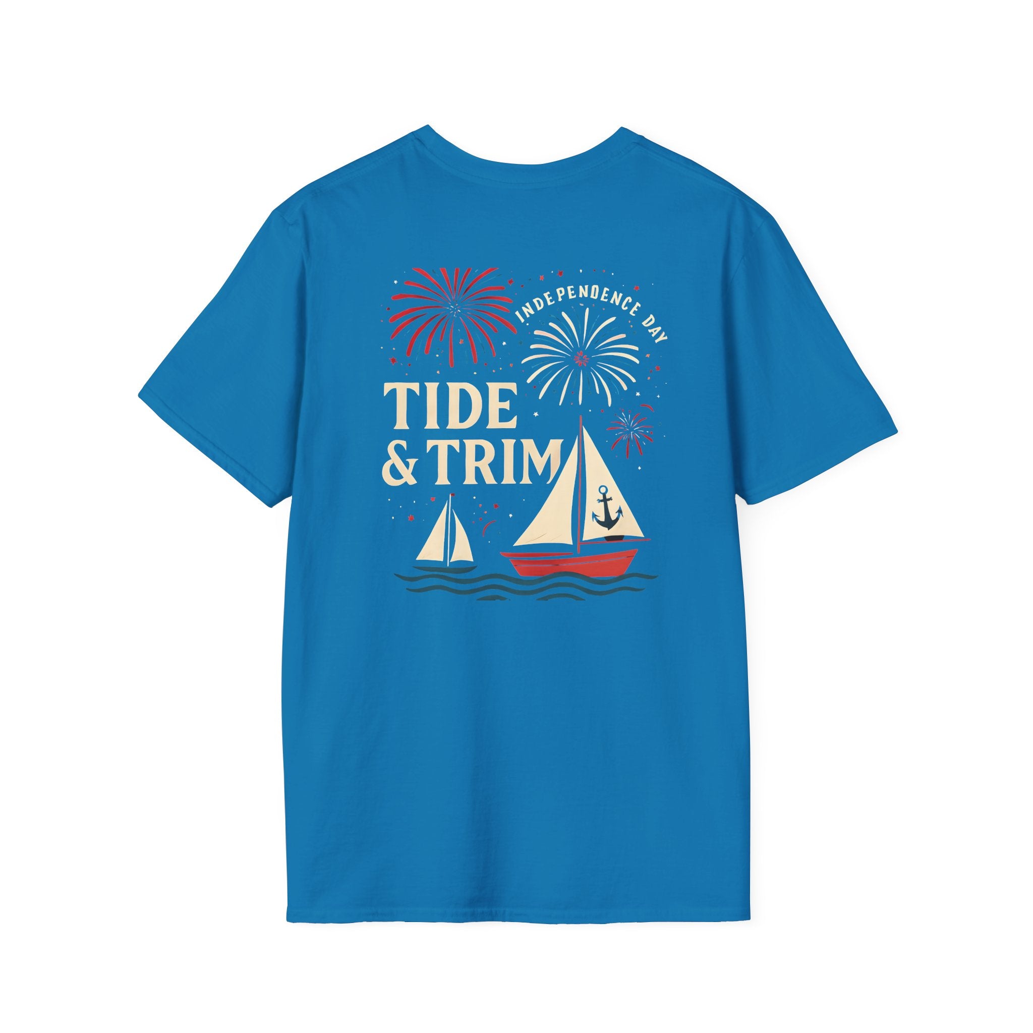 Independence Day Nautical Sailboat T-Shirt