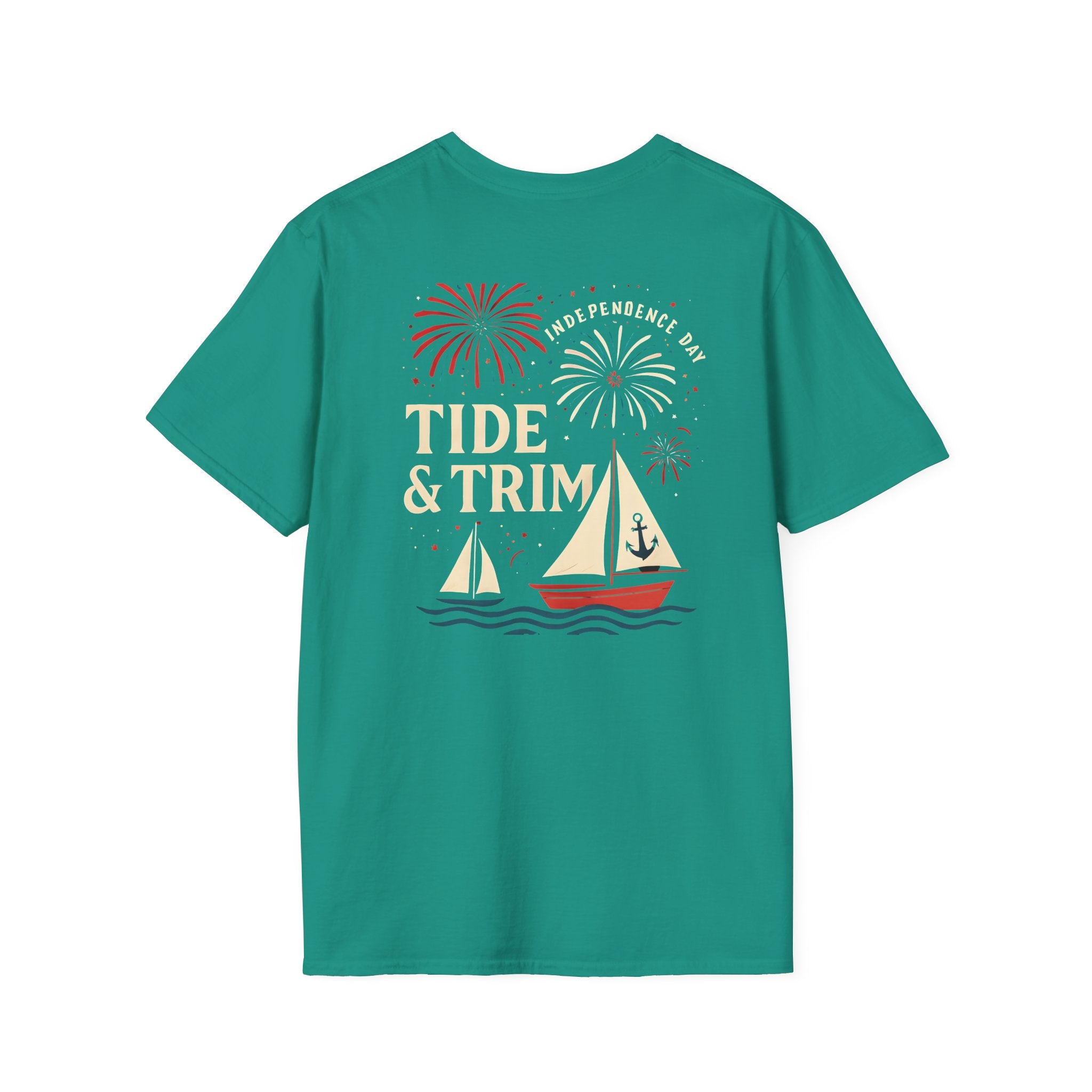 Independence Day Nautical Sailboat T-Shirt