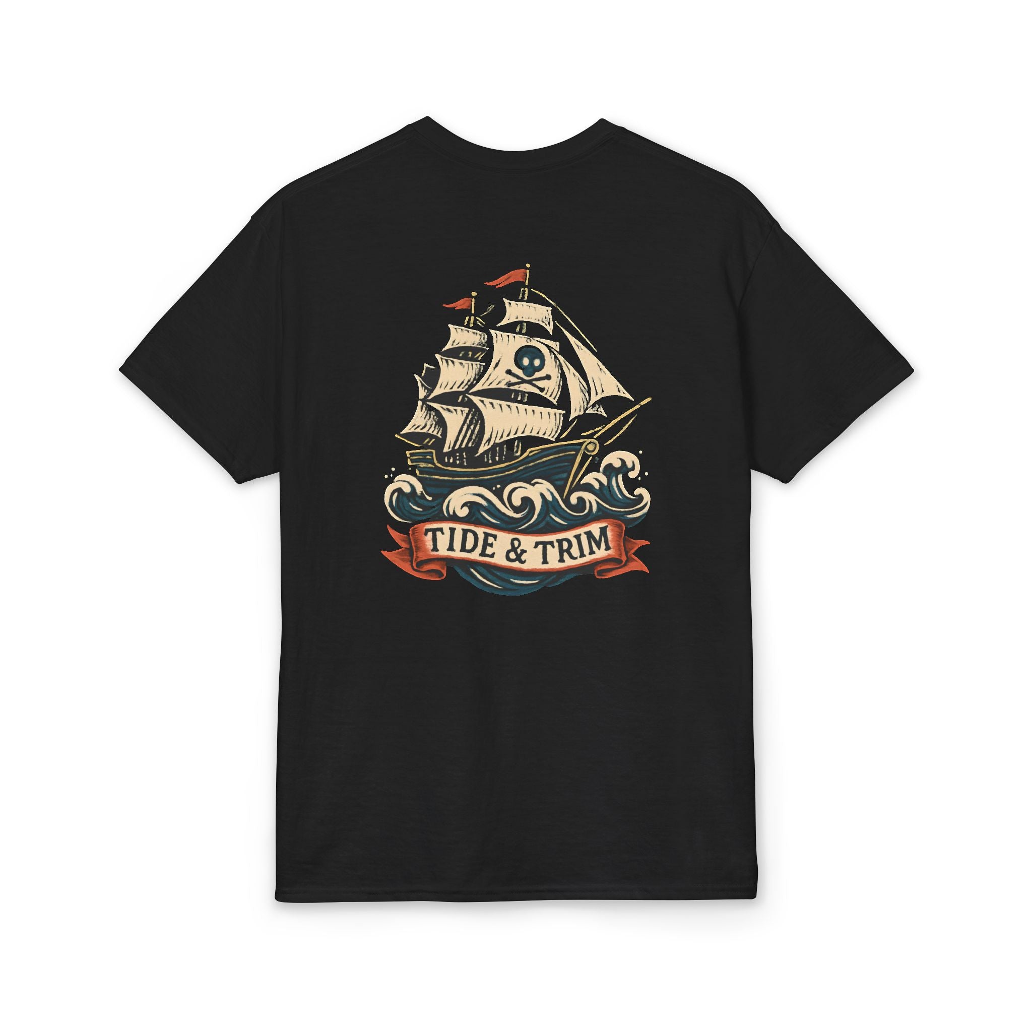 Vintage Nautical Pirate Ship T-Shirt