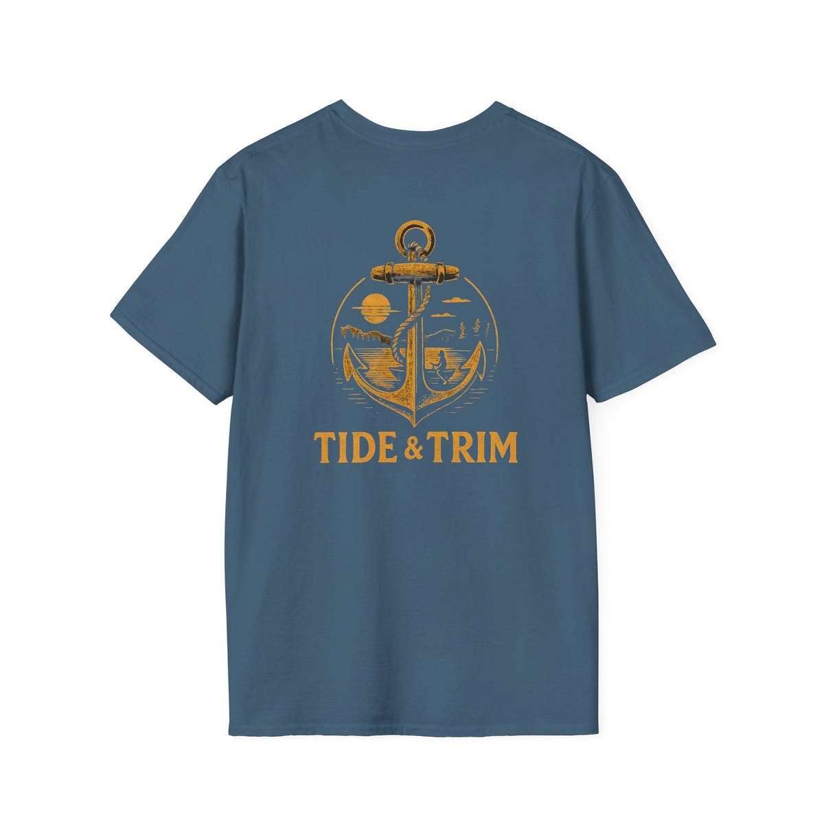 Tide & Trim Golden Swamp Scene T-Shirt