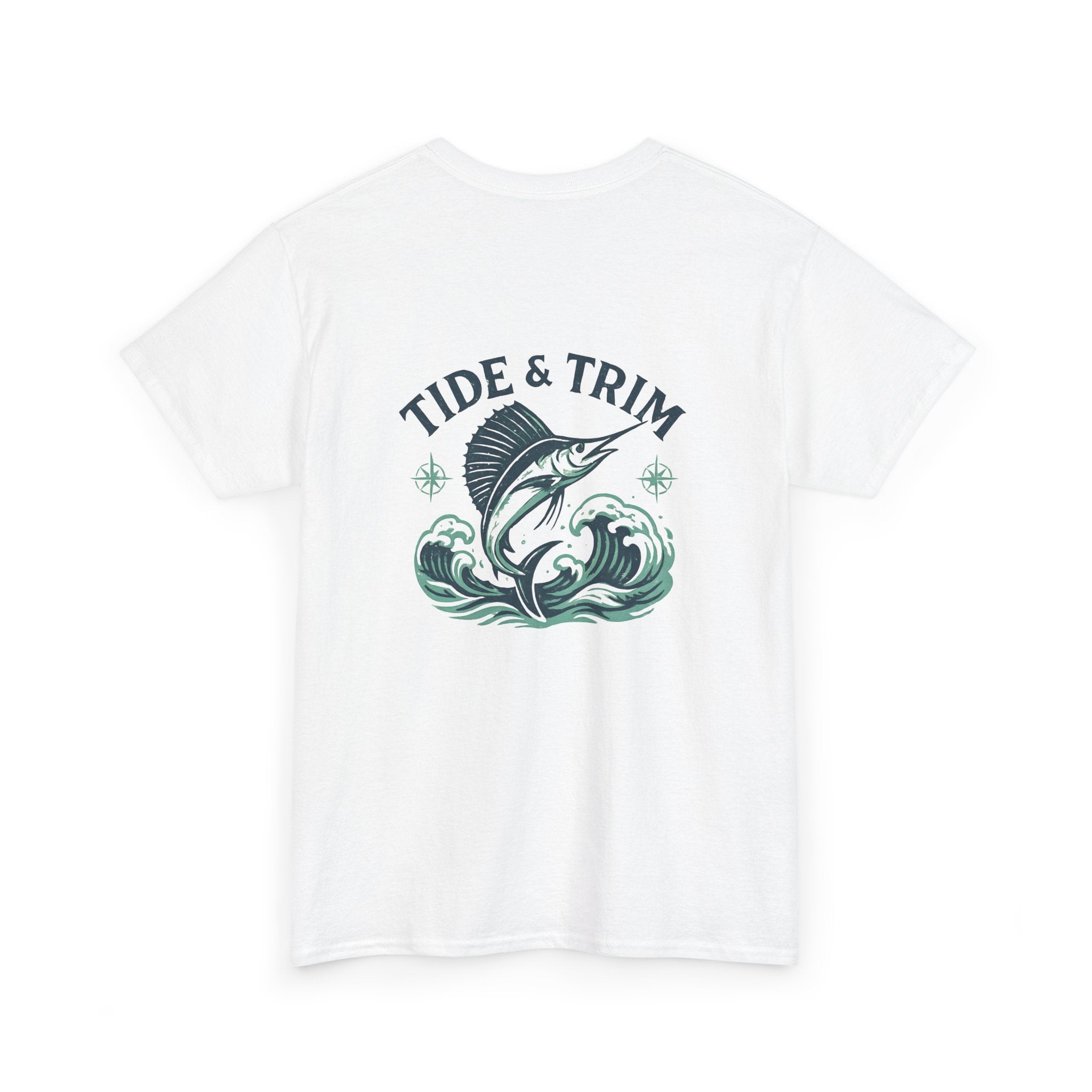 Marlin Wave T-Shirt — Graphic Fishing Tee