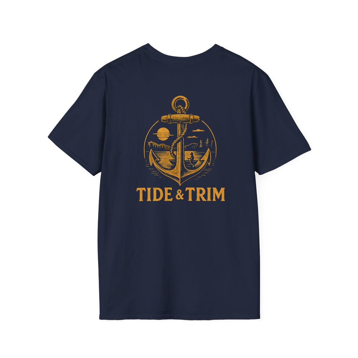 Tide & Trim Golden Swamp Scene T-Shirt