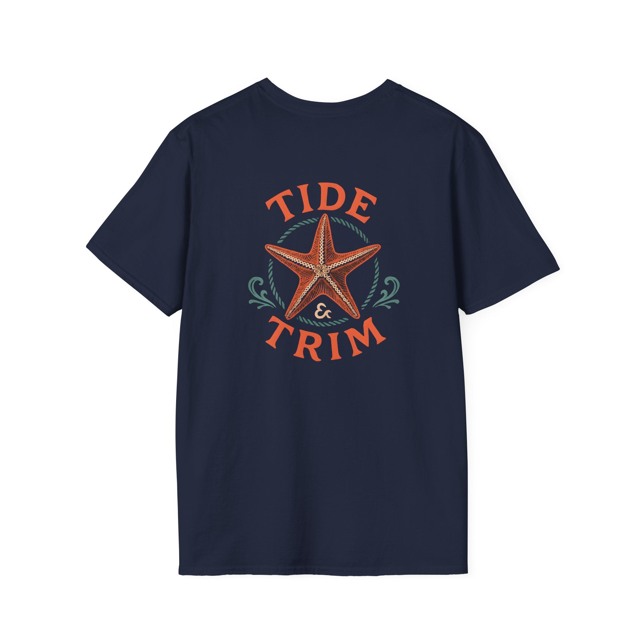 Starfish Beach Tee — Nautical Coastal Vibes T-Shirt