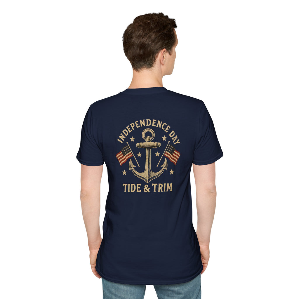 Independence Day  T-Shirt- Nautical Inspired