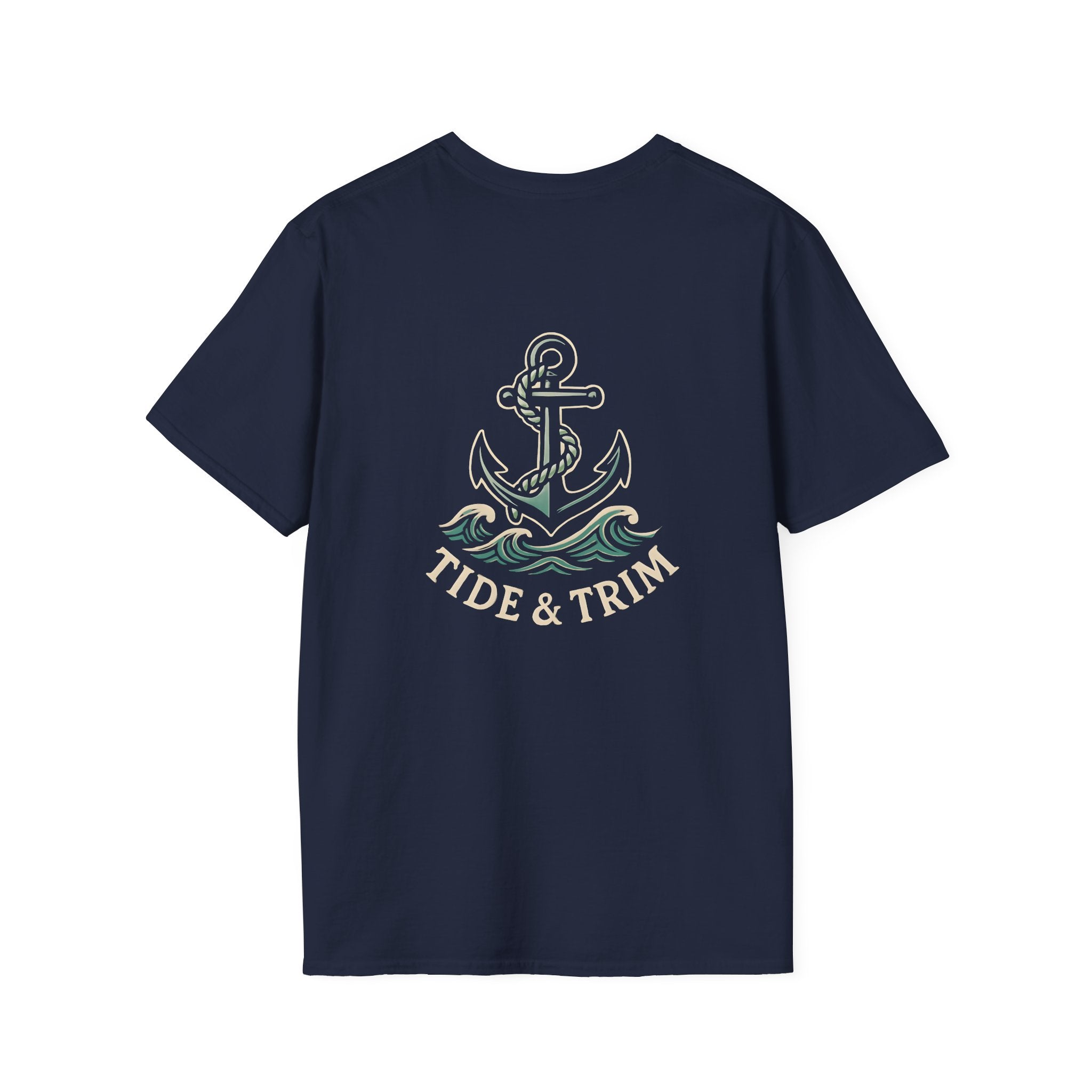 Anchor Logo T-Shirt — Tide & Trim Nautical Graphic Tee