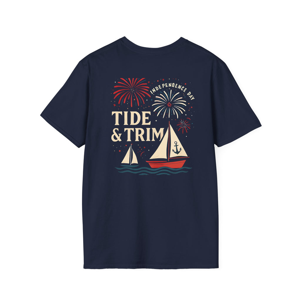 Independence Day Nautical Sailboat T-Shirt