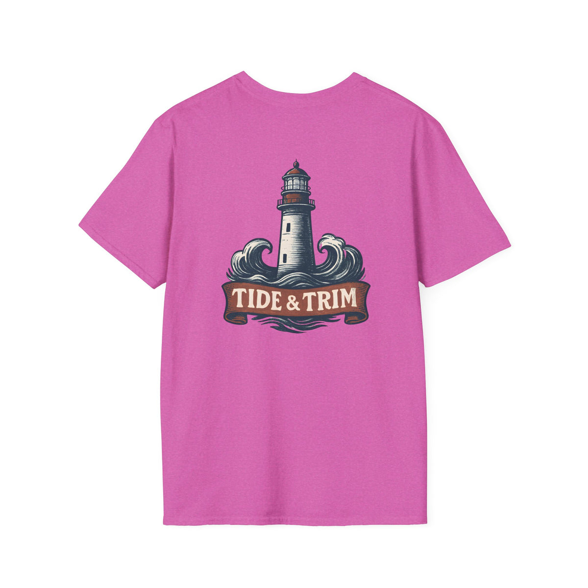 Tide & Trim Lighthouse T-Shirt — Coastal Graphic Tee