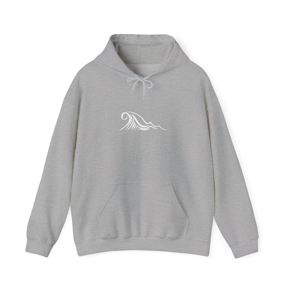 Tide & Trim Anchor Hoodie — Nautical Wave Pullover for Ocean Lovers