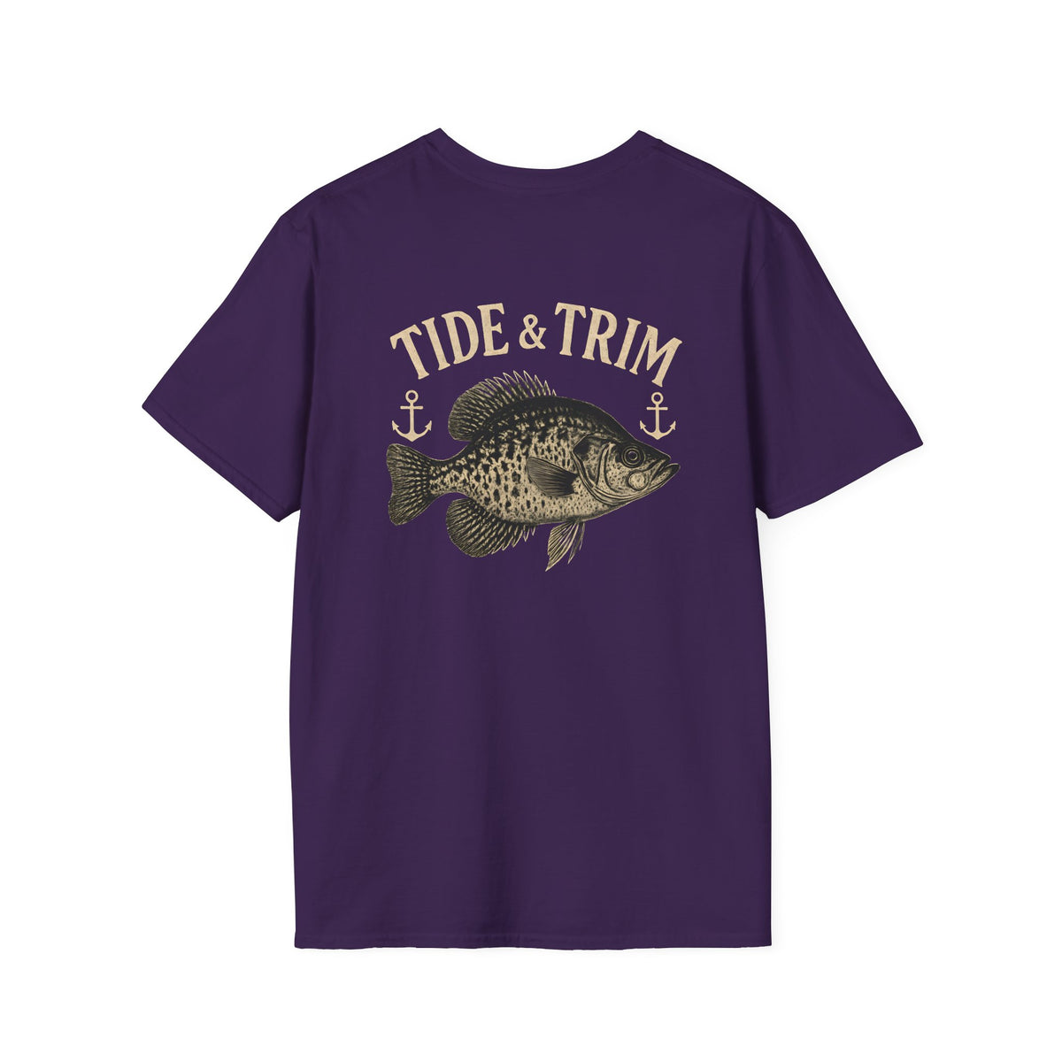 Crappie Fishing T-Shirt – Tide & Trim Sac-a-Lait  Angler