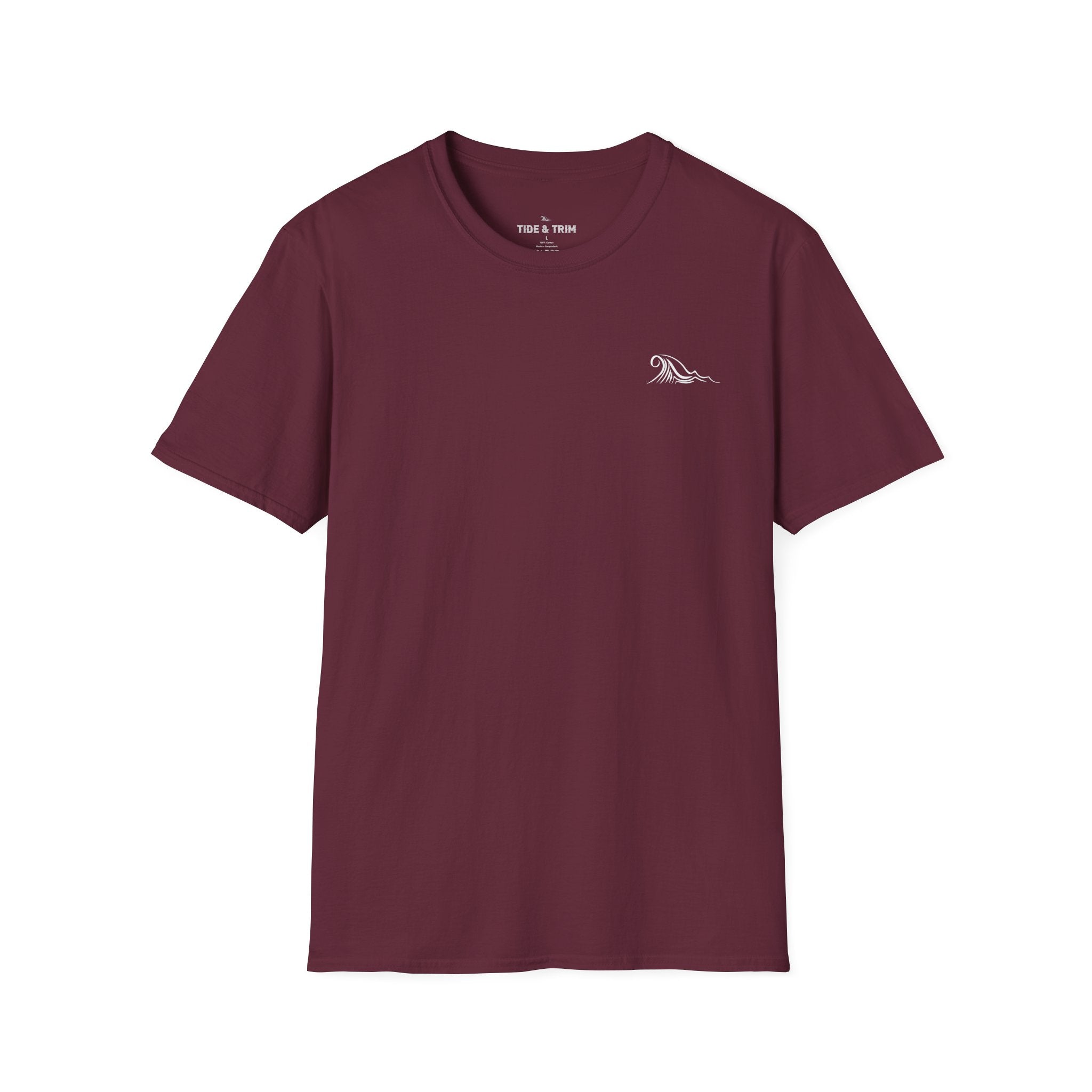 Seashell Beach Nautical T-Shirt — Coastal Shell Print Tee