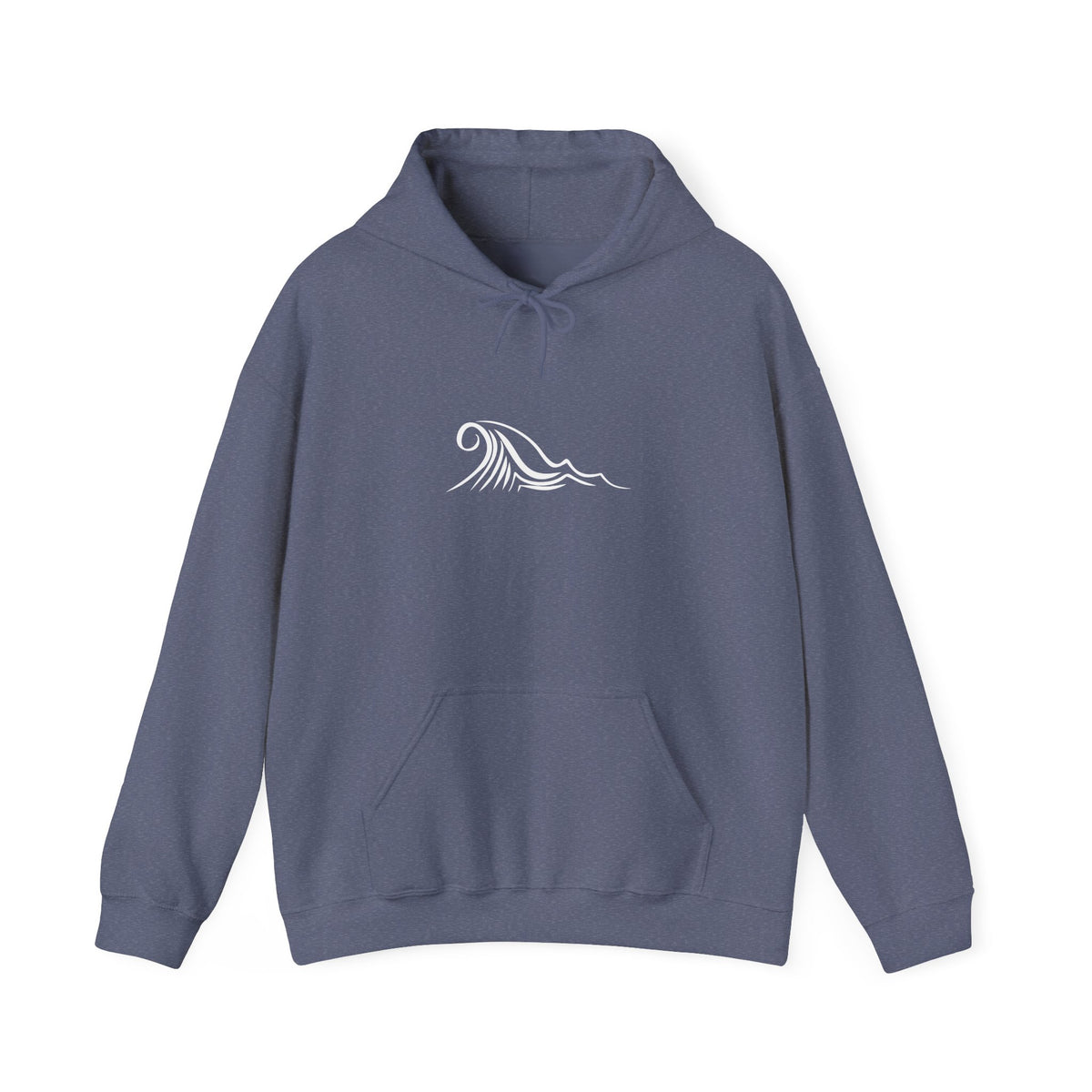 Tide & Trim Anchor Hoodie — Nautical Wave Pullover for Ocean Lovers