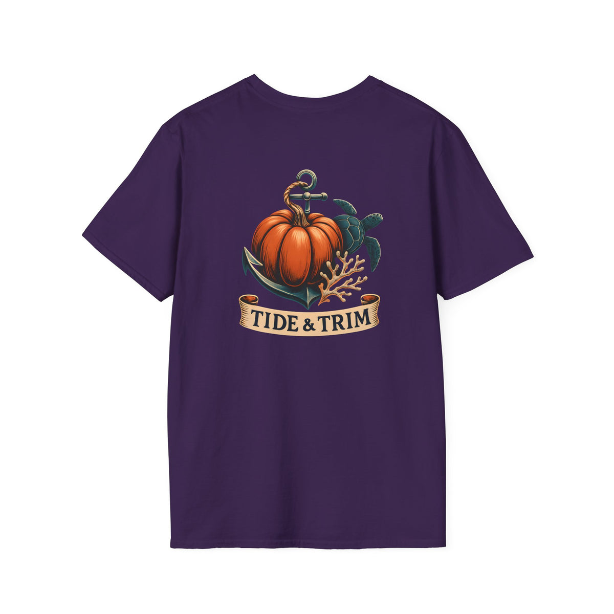 Tide & Trim Pumpkin Coastal Fall Graphic Tee