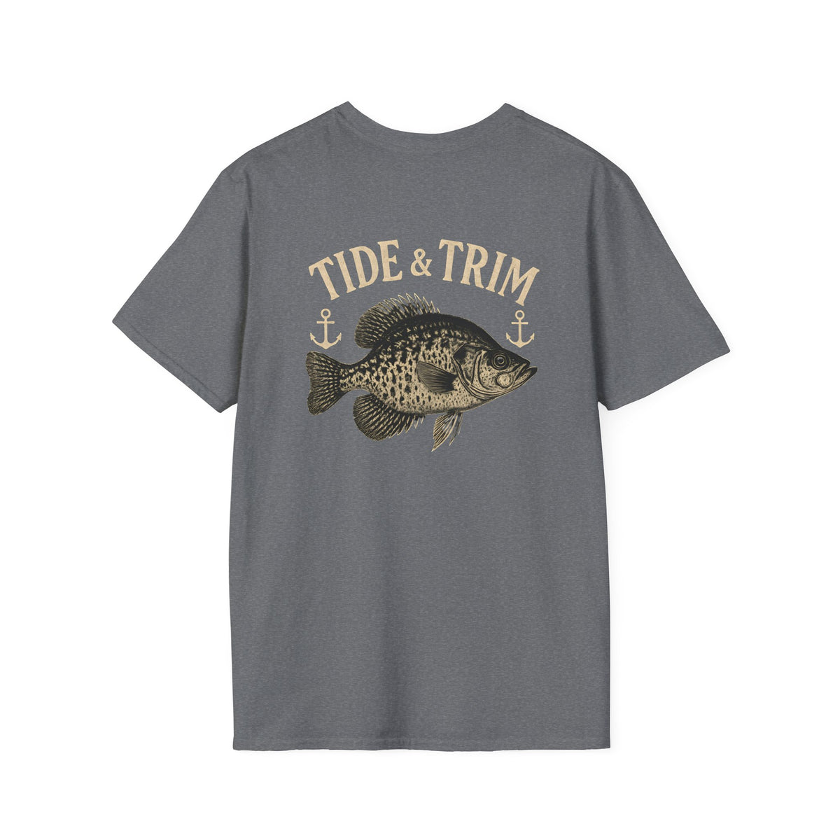 Crappie Fishing T-Shirt – Tide & Trim Sac-a-Lait  Angler