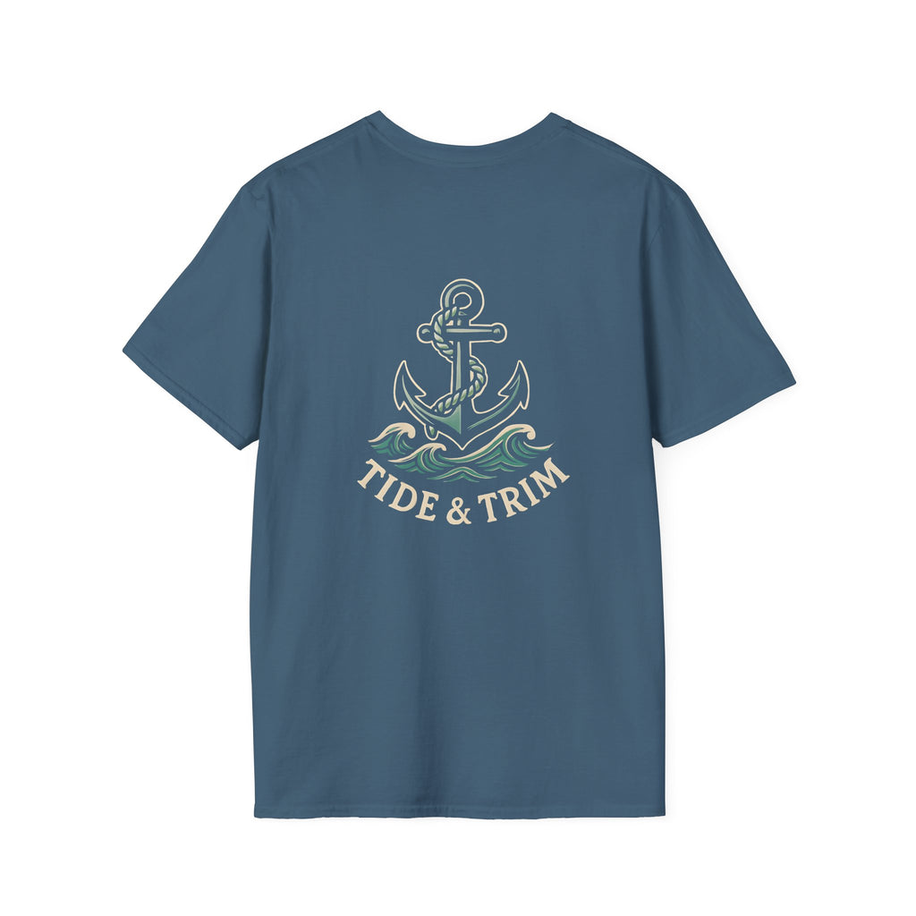 Anchor Logo T-Shirt — Tide & Trim Nautical Graphic Tee
