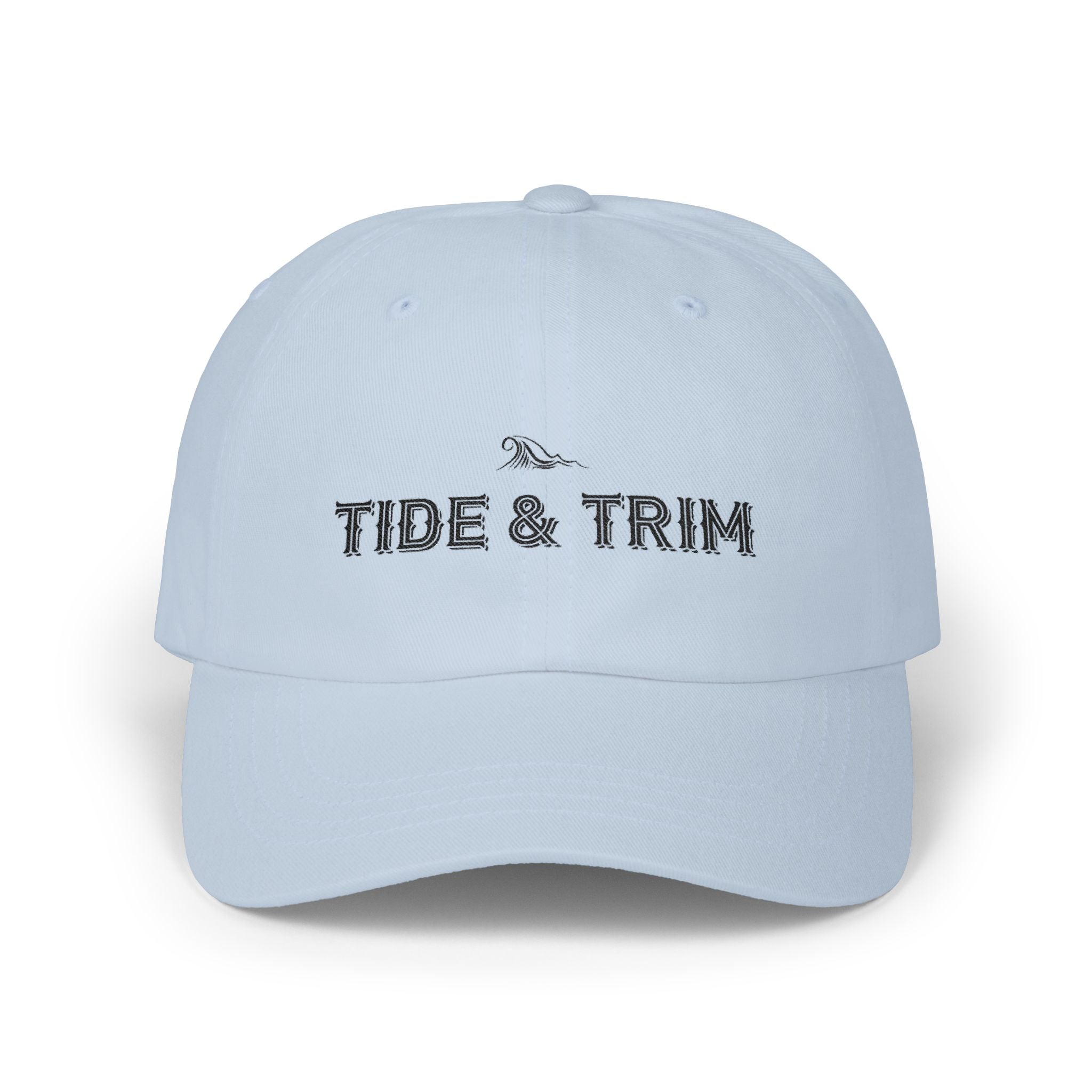 Tide & Trim Dad Cap — Nautical Embroidered Classic Baseball Hat