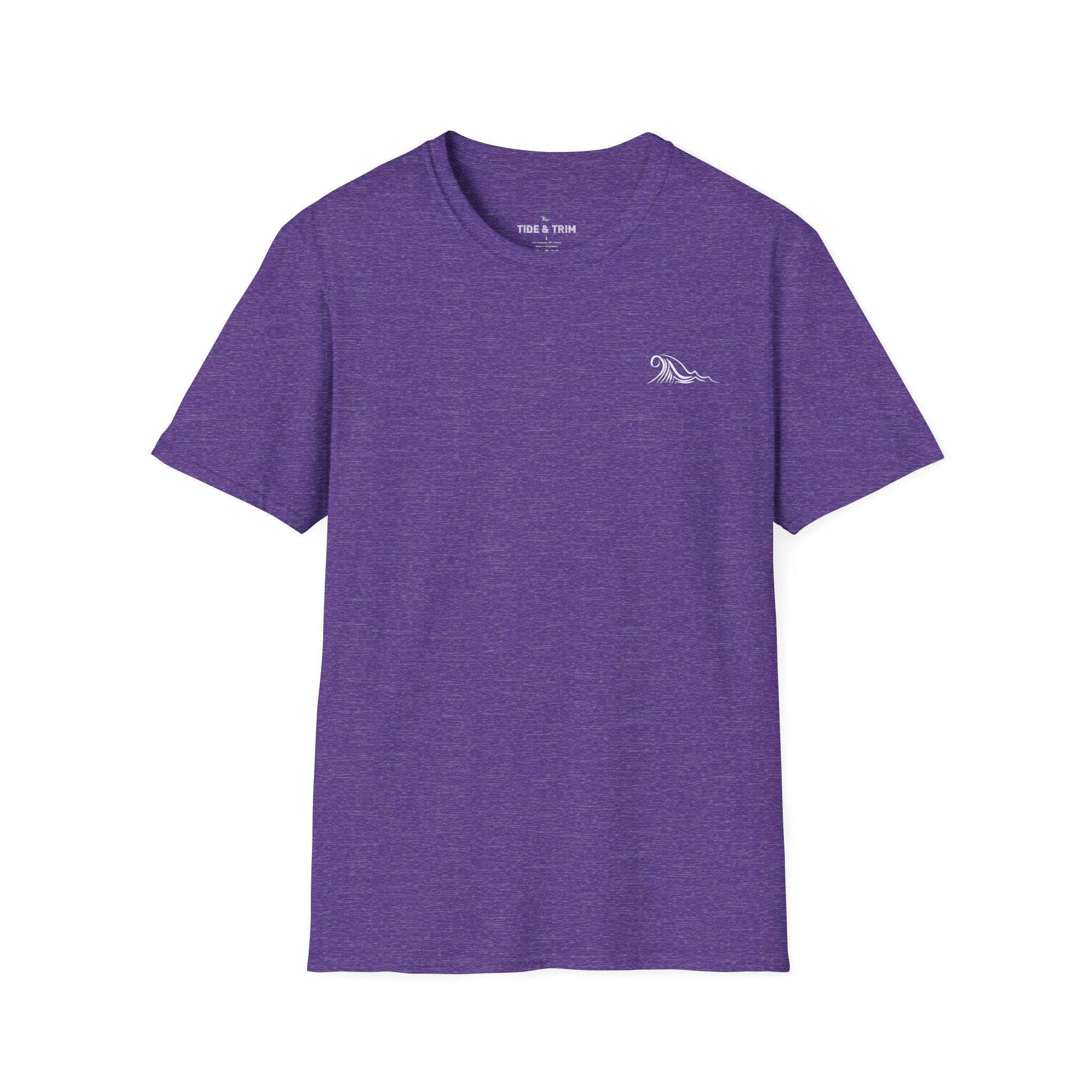 Tide & Trim Vintage Nautical T-Shirt — Anchors, Coral & Ocean Vibes