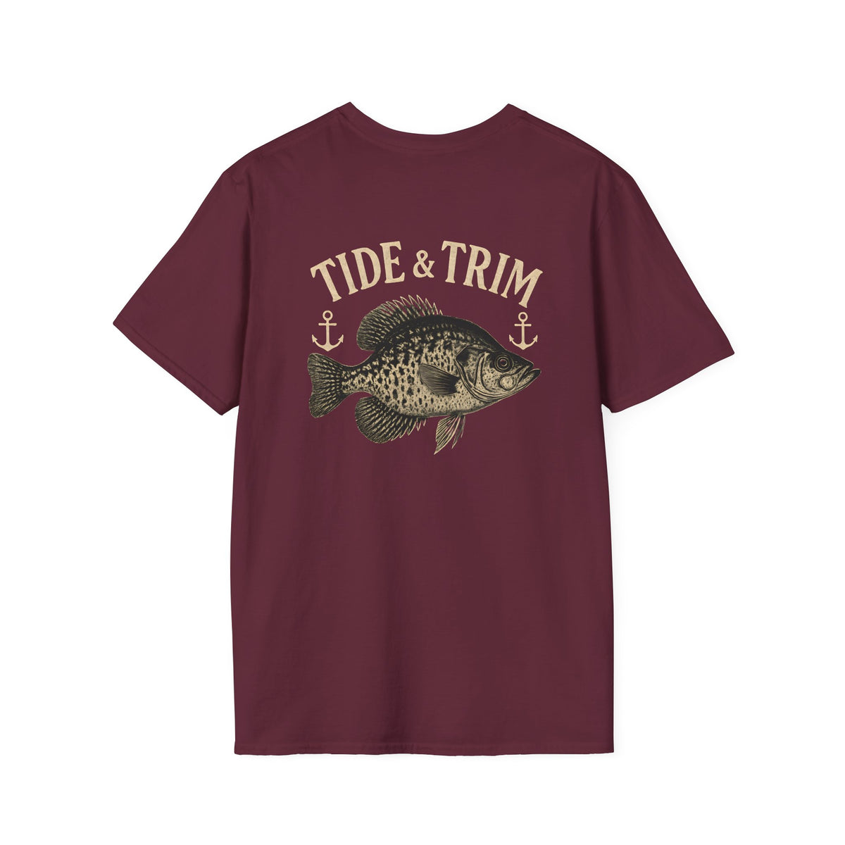 Crappie Fishing T-Shirt – Tide & Trim Sac-a-Lait  Angler