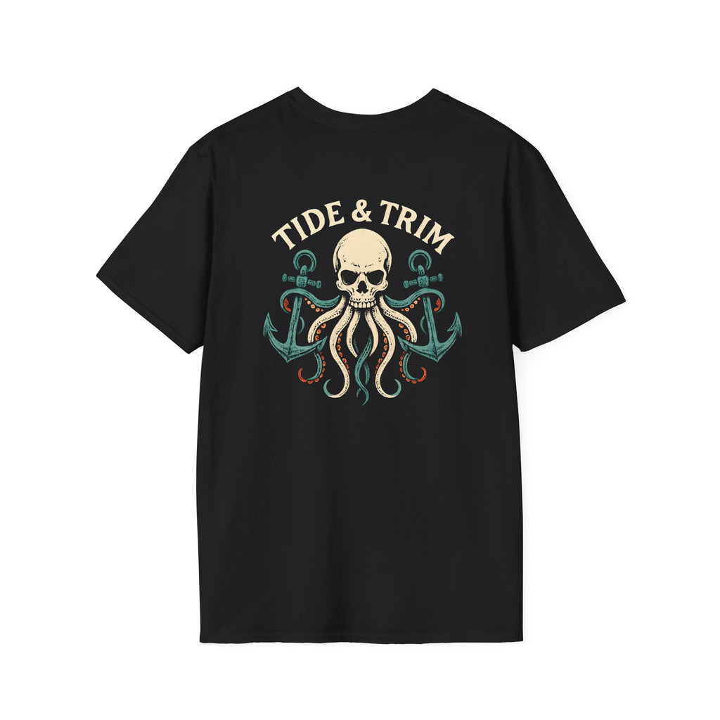Skull Octopus Nautical Graphic T-Shirt — Tide & Trim