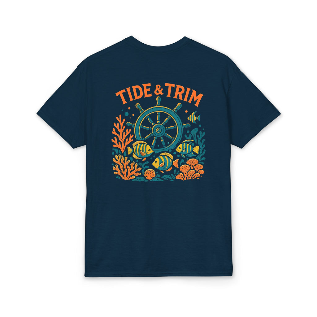 Coral Reef Nautical T-Shirt — Sea Life Graphic Tee