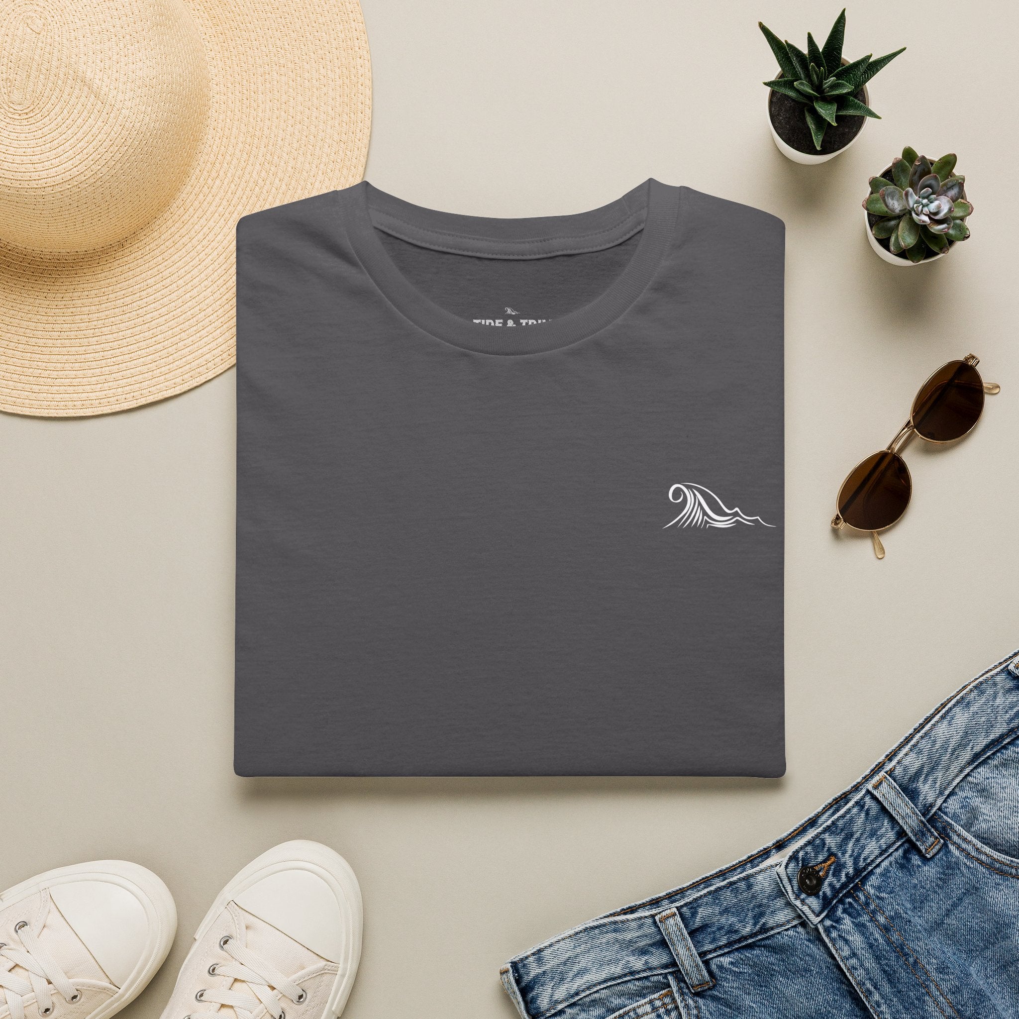 American Flag Anchor Nautical T-Shirt