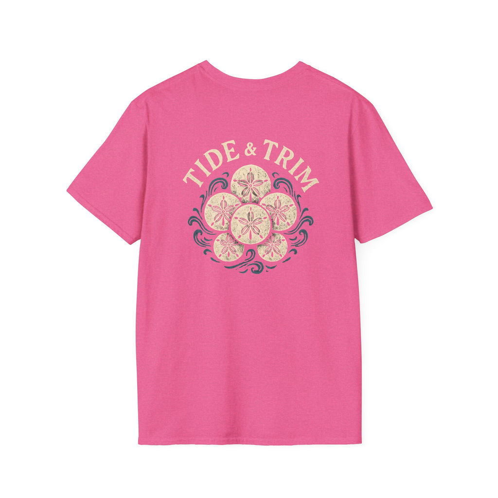 Sand Dollar Nautical Beach T-Shirt — Spring Coastal Tee
