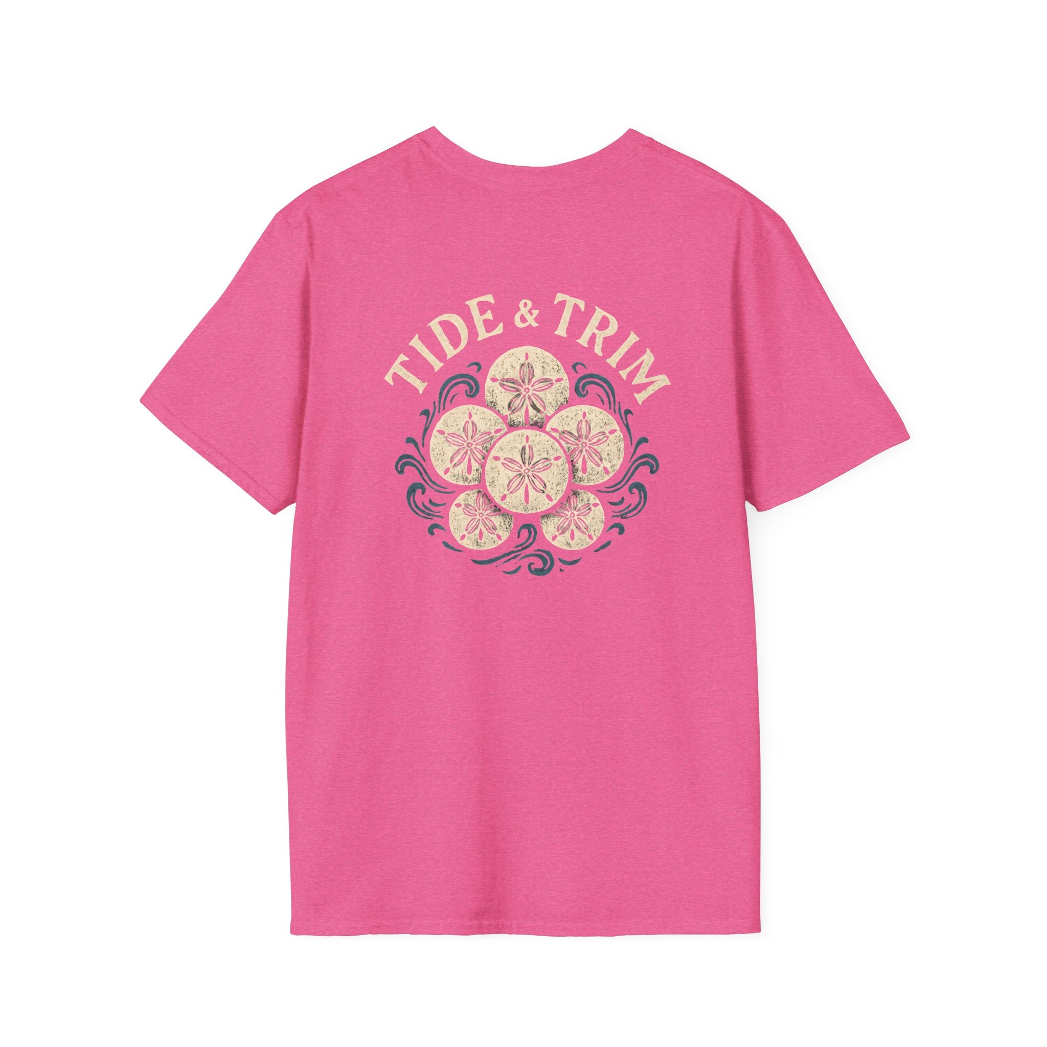 Sand Dollar Nautical Beach T-Shirt — Spring Coastal Tee